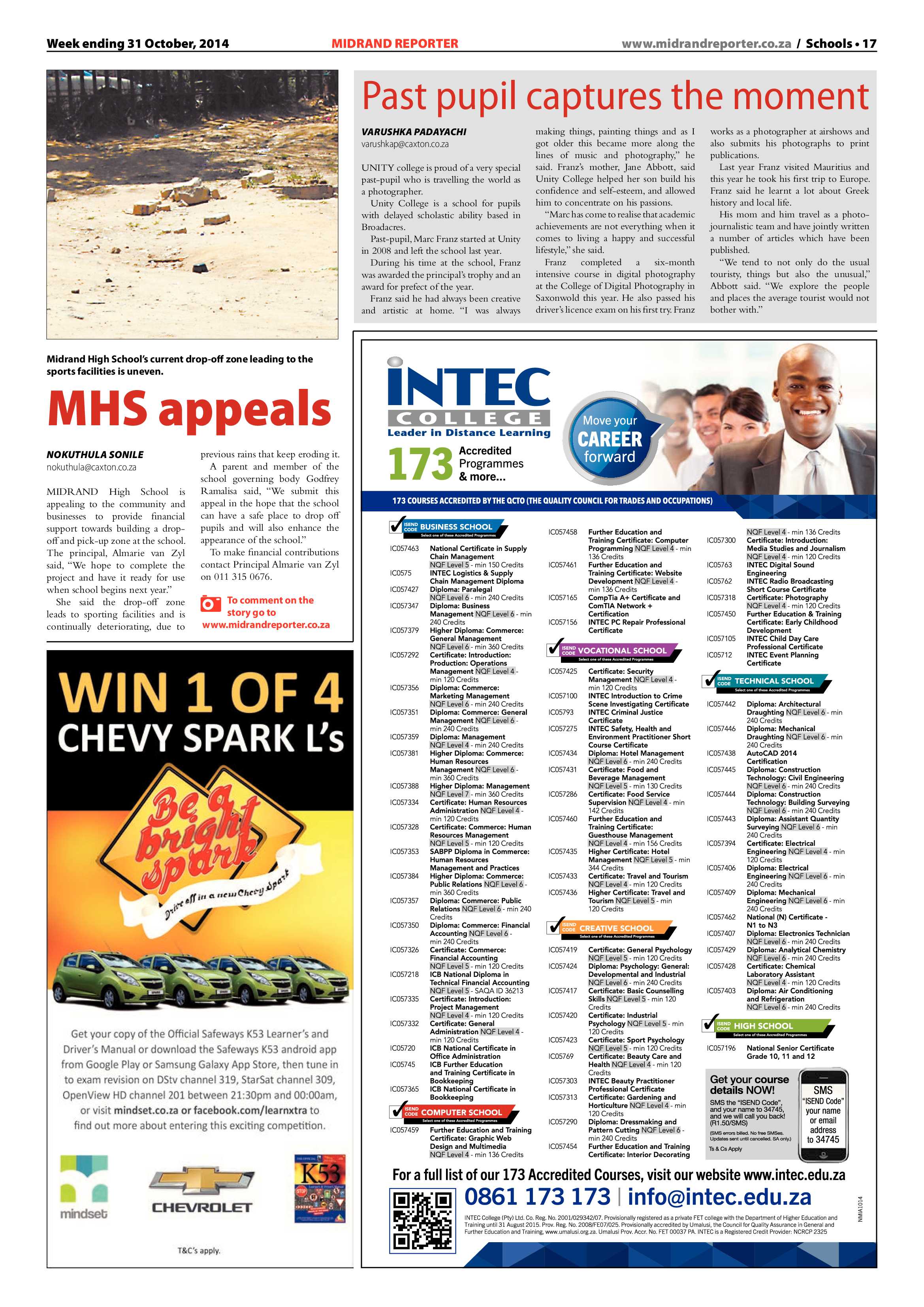 Midrand Reporter 31 October 2014 page 17