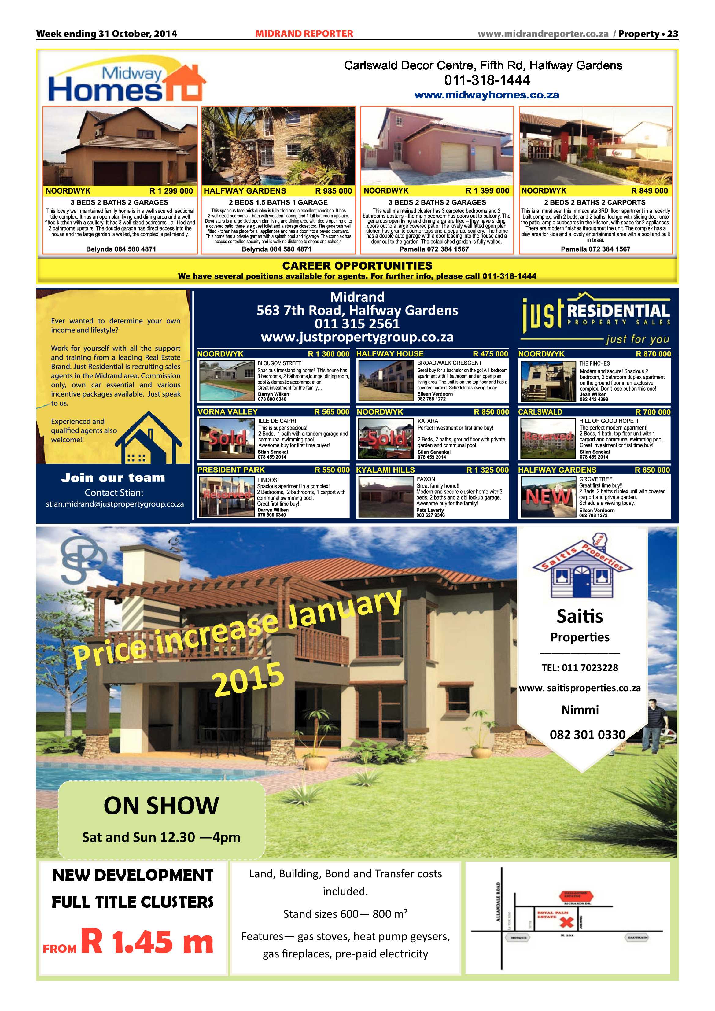 Midrand Reporter 31 October 2014 page 23