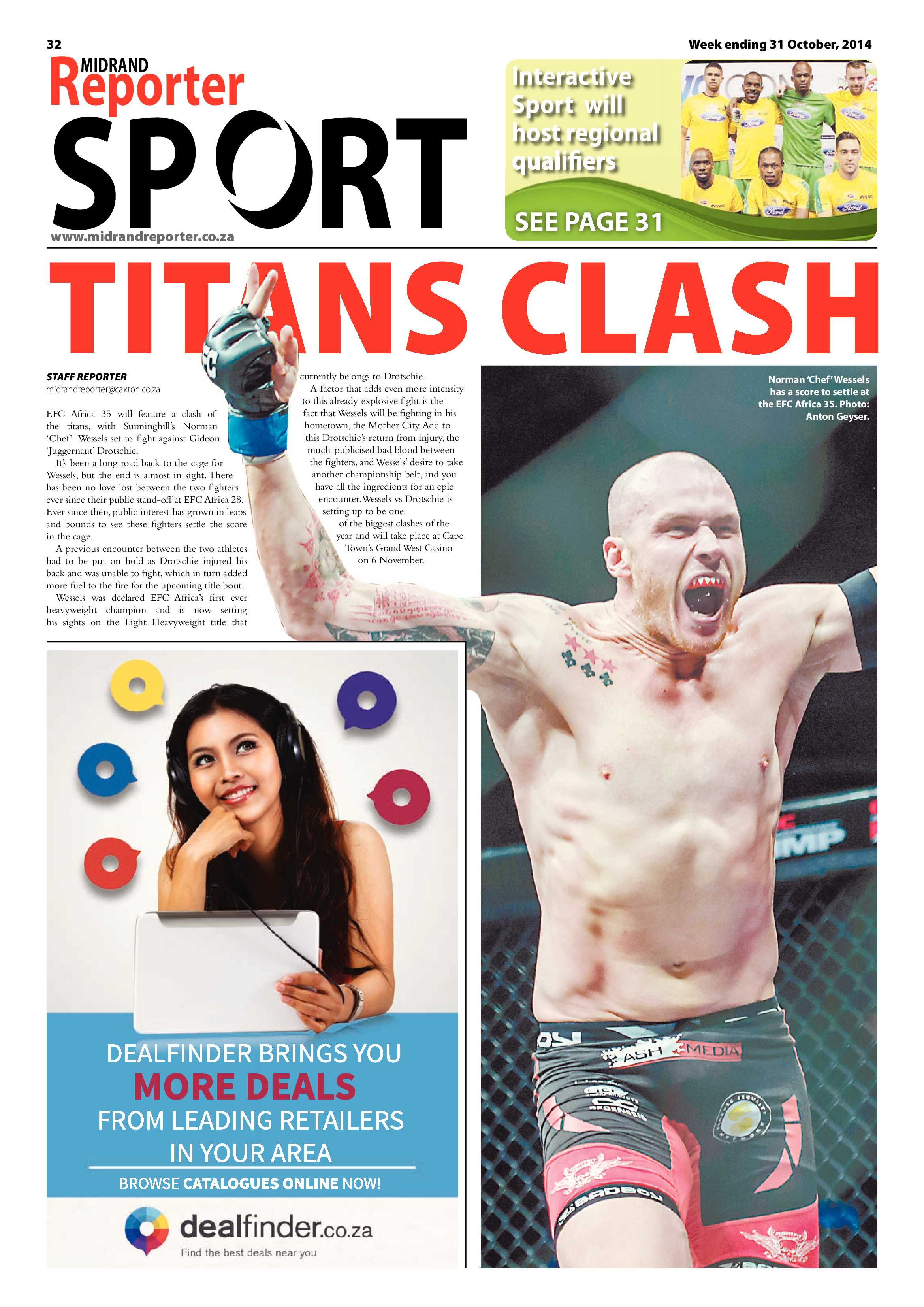 Midrand Reporter 31 October 2014 page 32