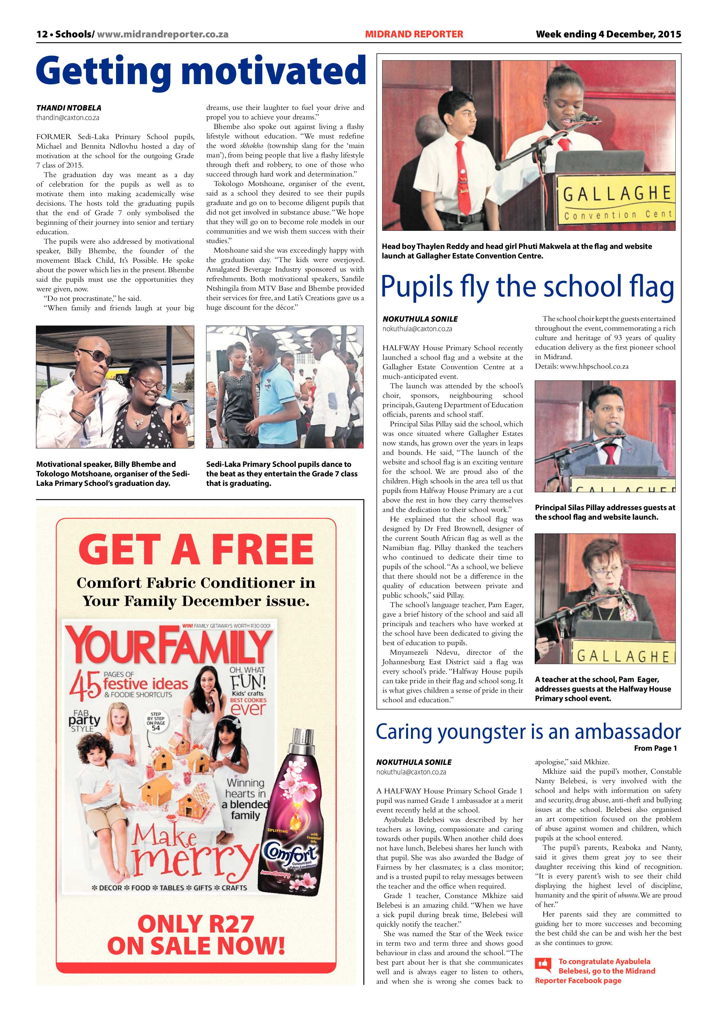 Midrand Reporter 4 December 2015 page 12