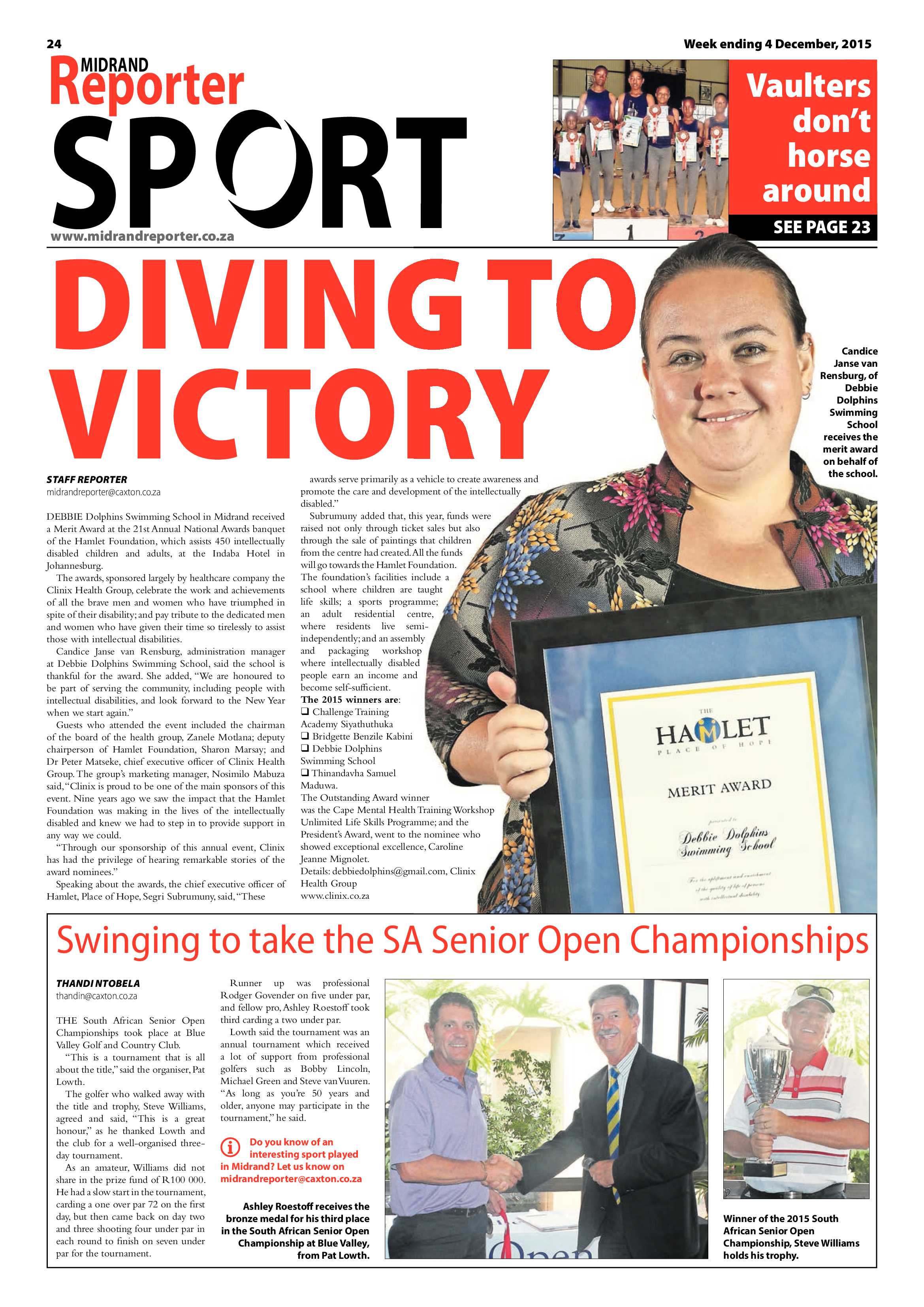Midrand Reporter 4 December 2015 page 24