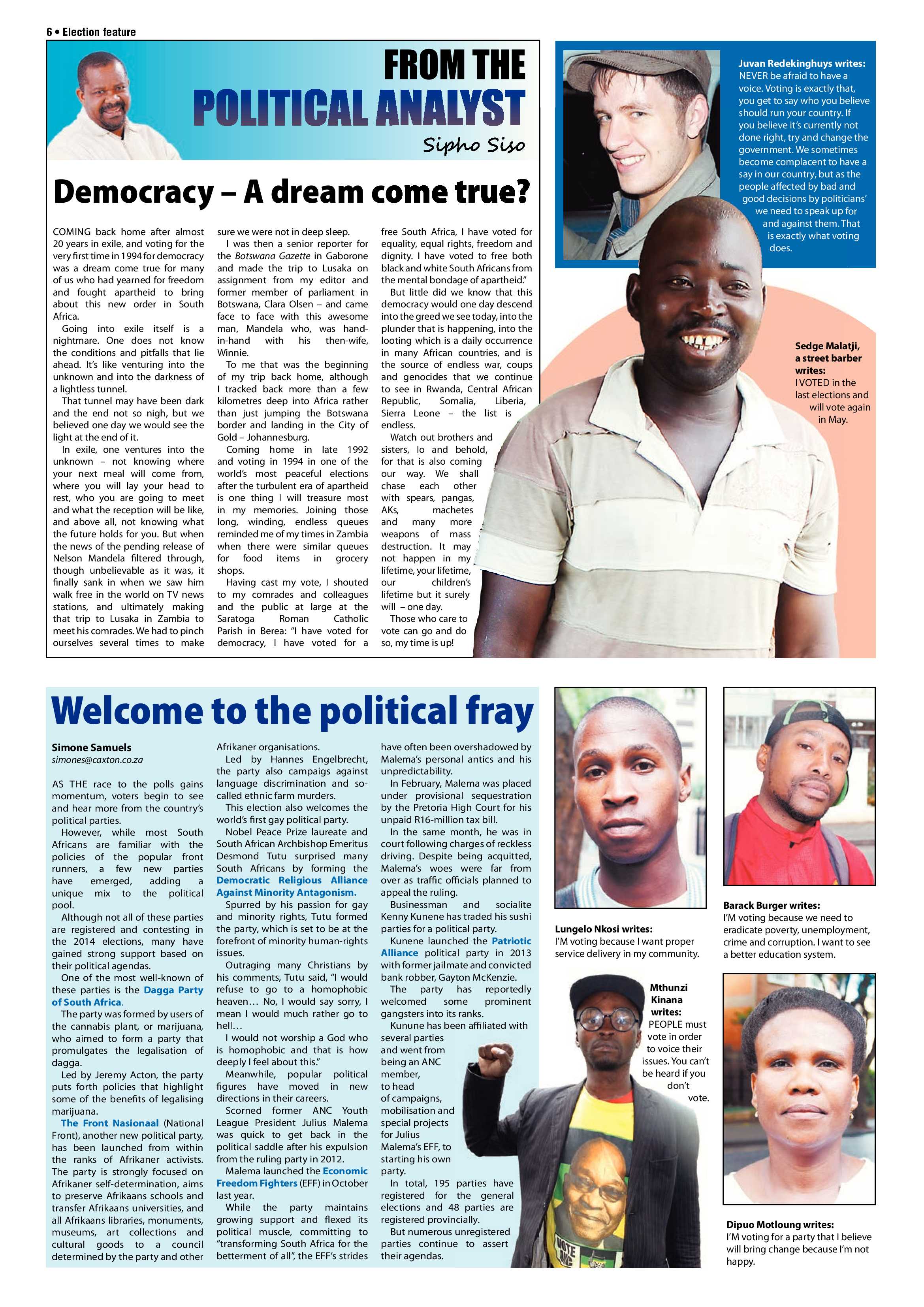 Midrand Reporter, 02 May 2014 page 16