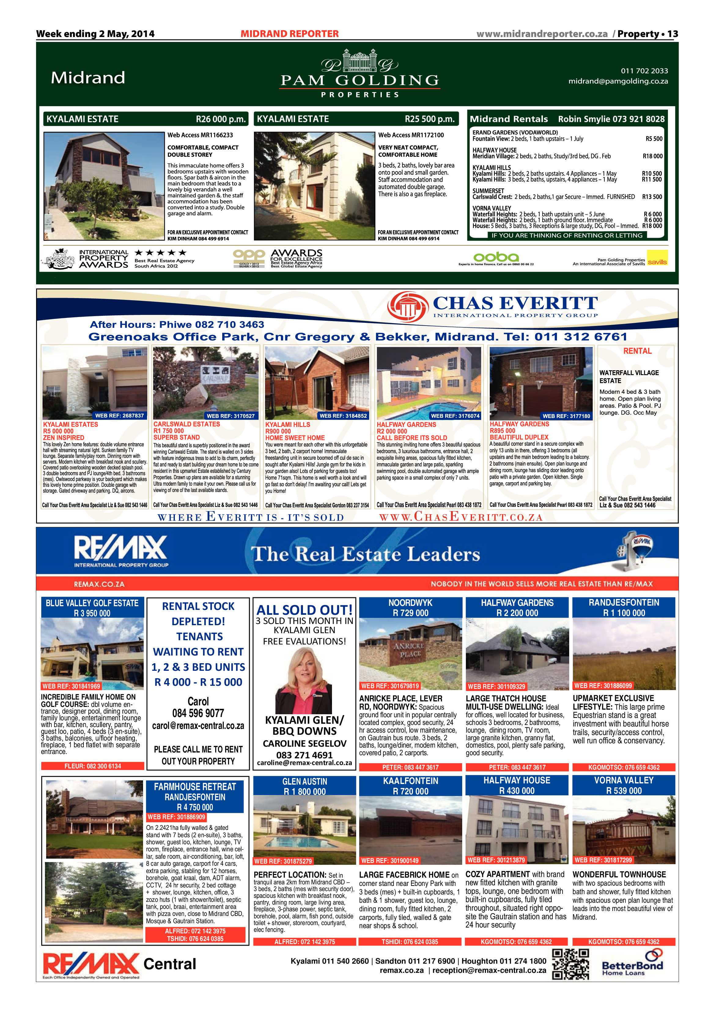 Midrand Reporter, 02 May 2014 page 21