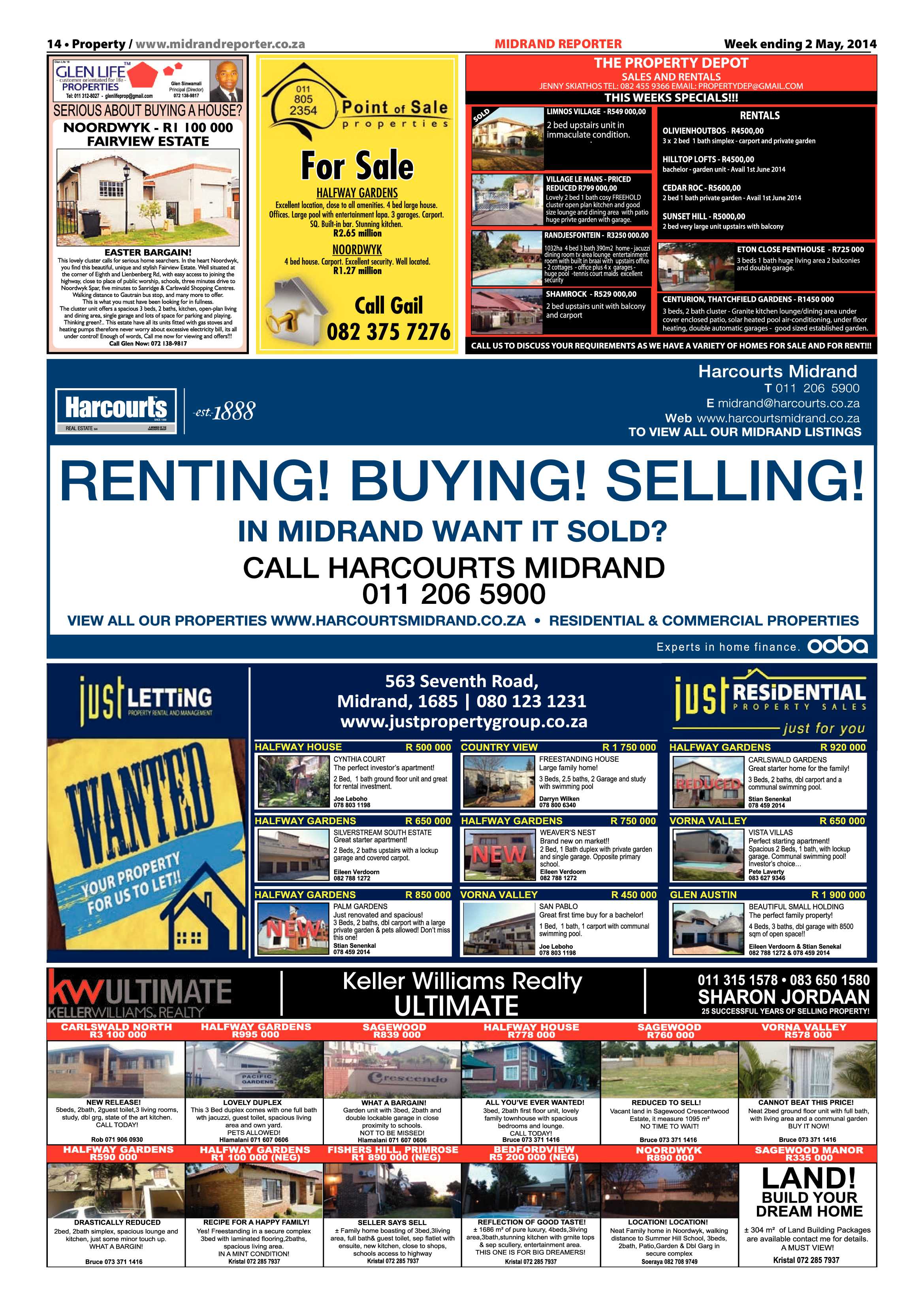 Midrand Reporter, 02 May 2014 page 22