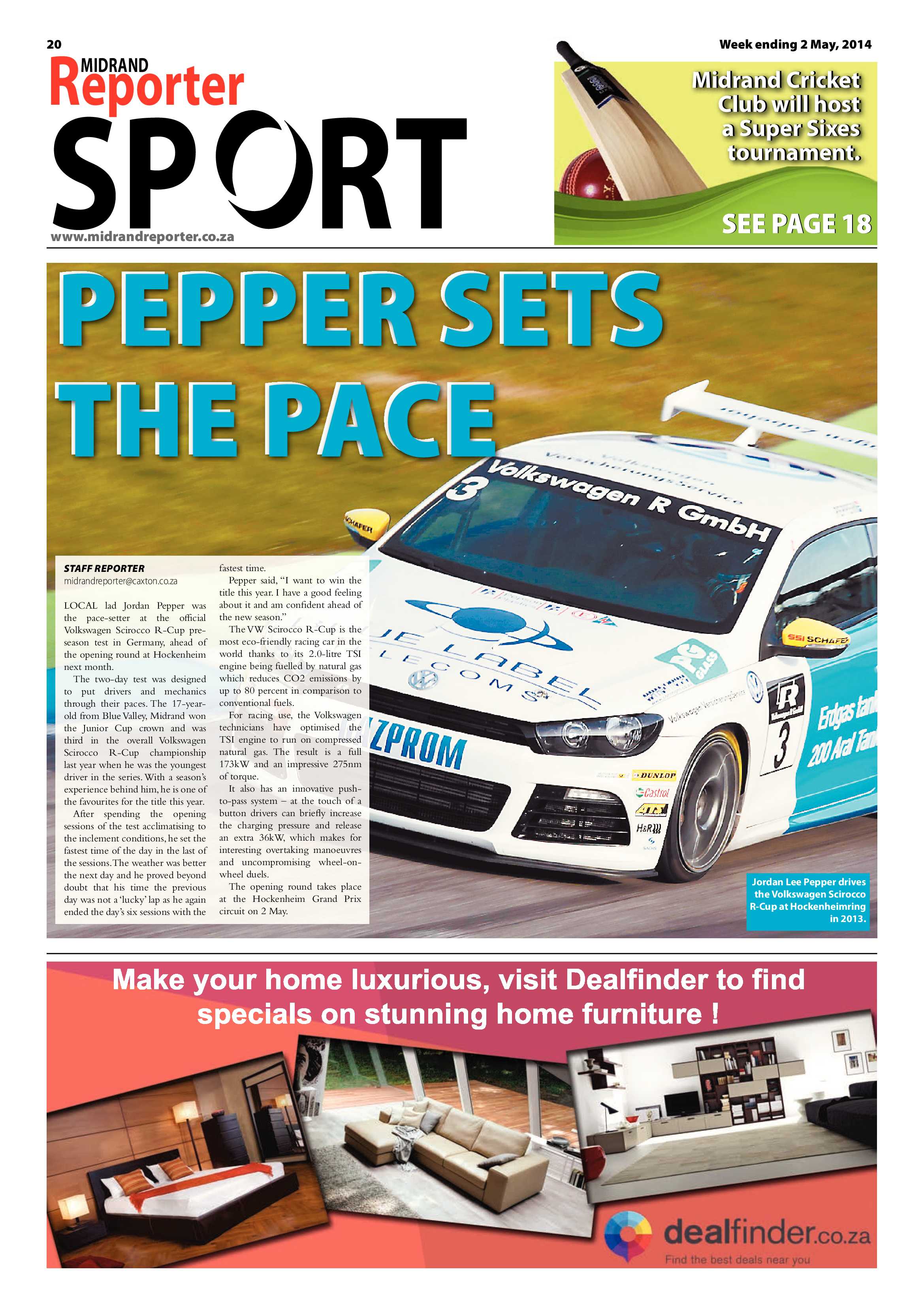 Midrand Reporter, 02 May 2014 page 28