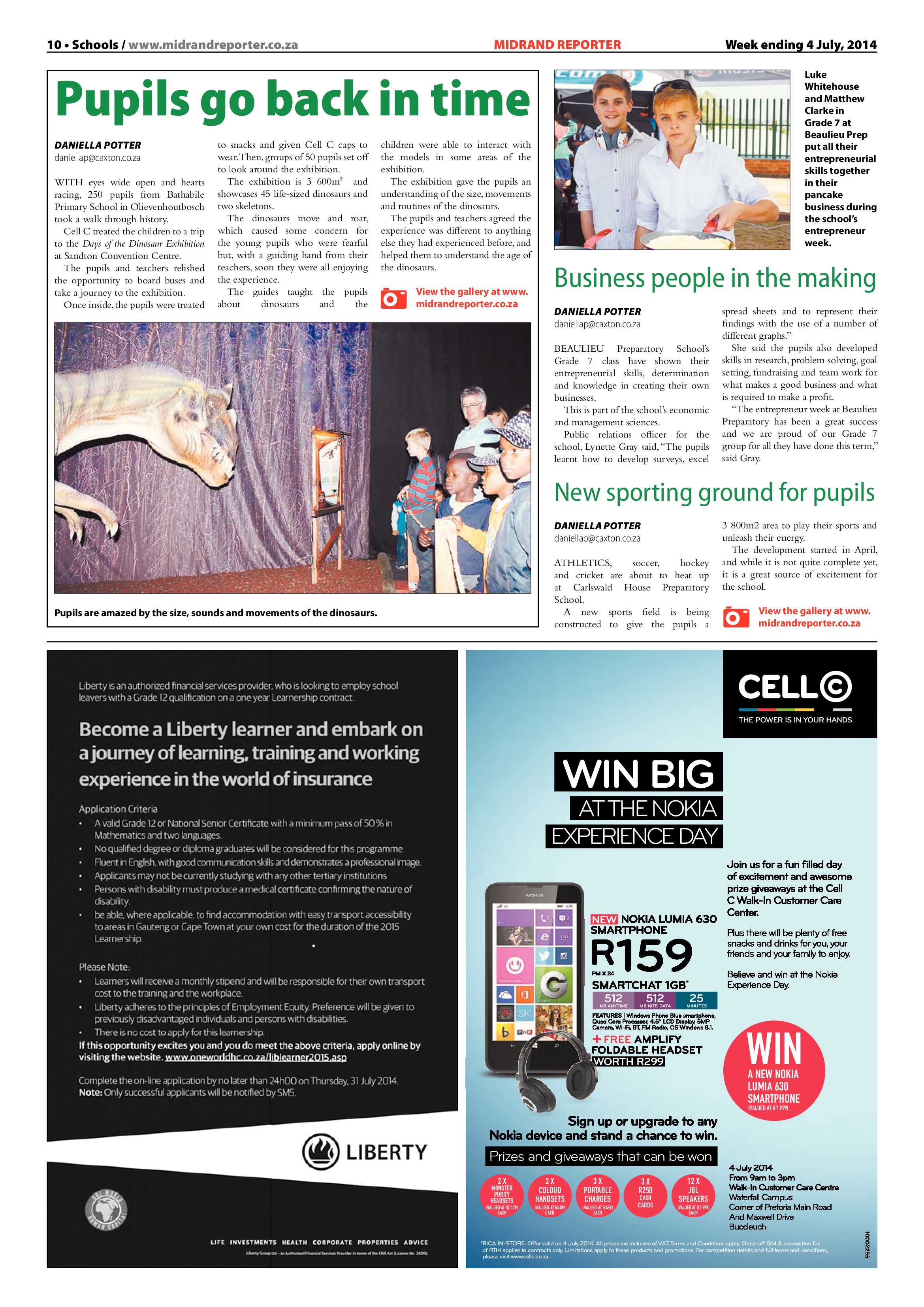 Midrand Reporter, 04 July 2014 page 10