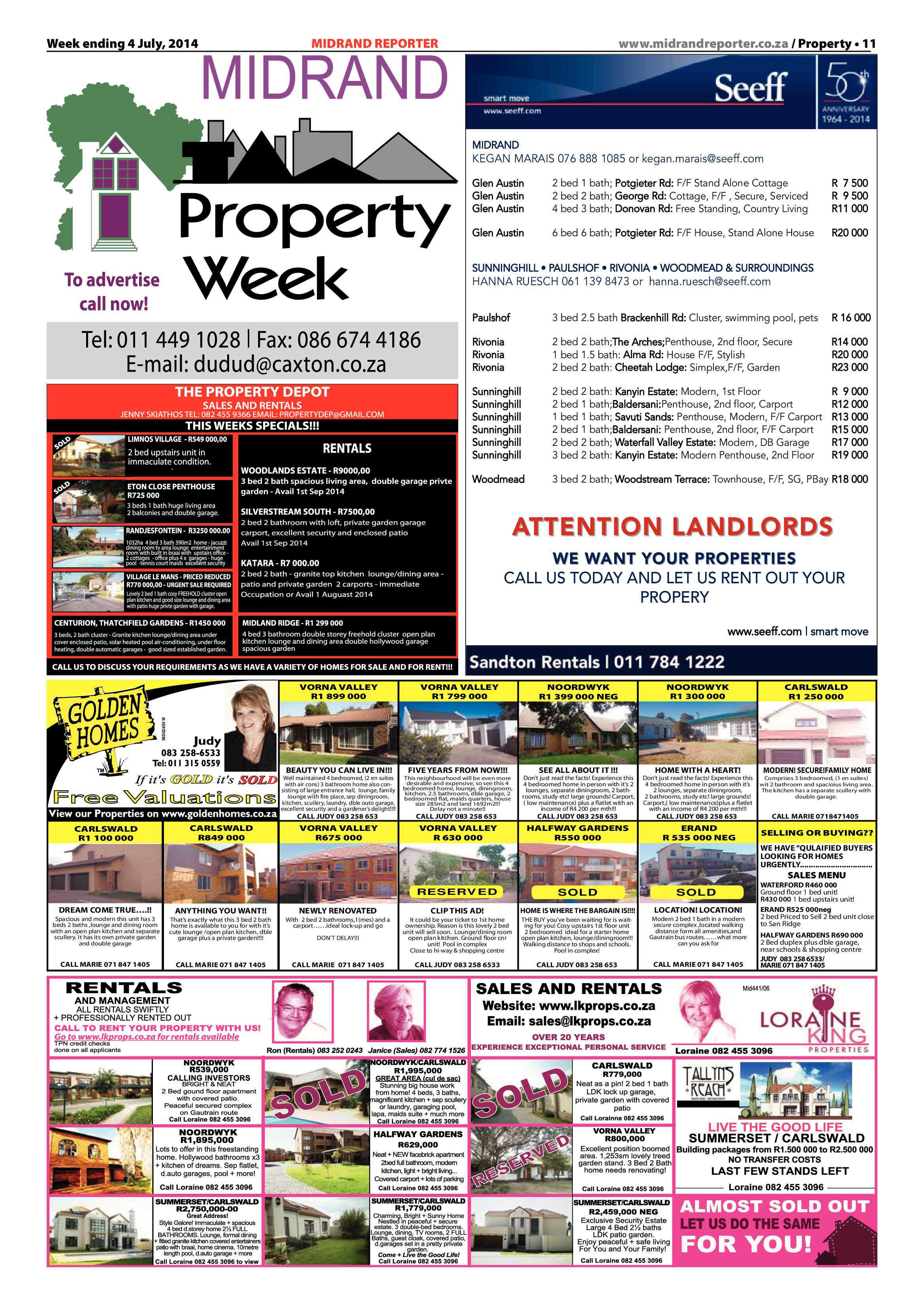 Midrand Reporter, 04 July 2014 page 11