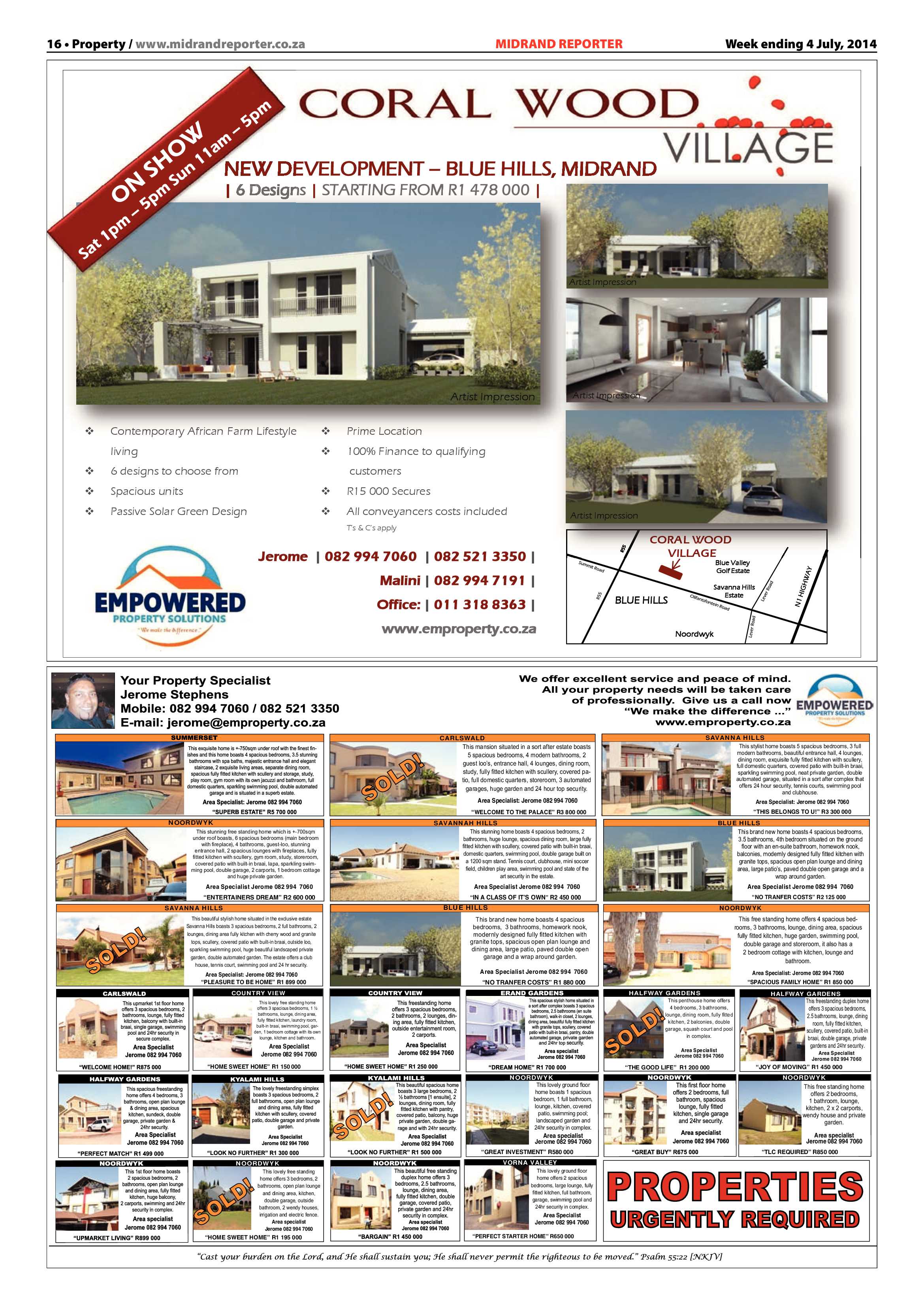 Midrand Reporter, 04 July 2014 page 16