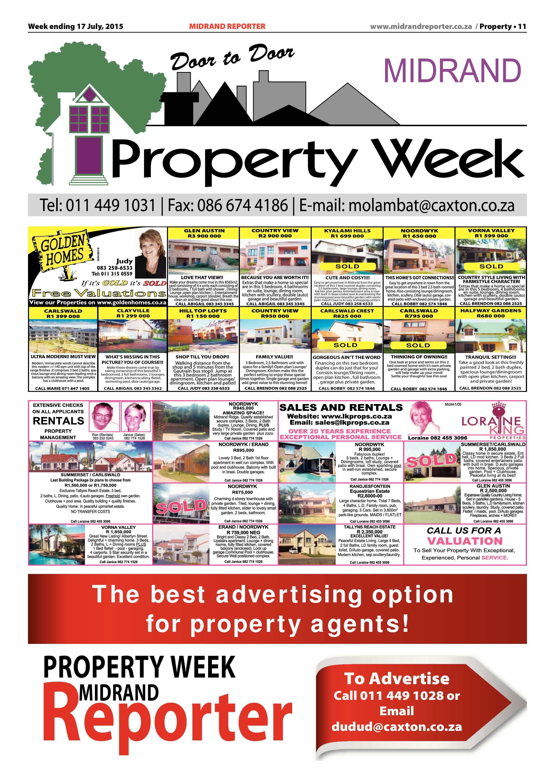 Midrand Reporter, 17 July 2015 page 11