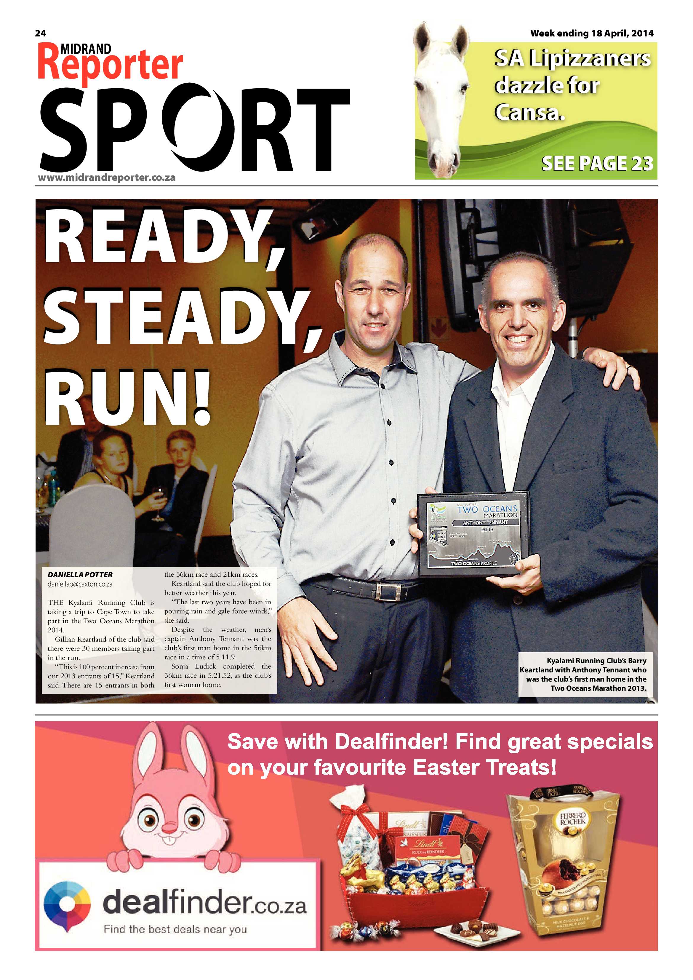 Midrand Reporter, 18 April 2014 page 24