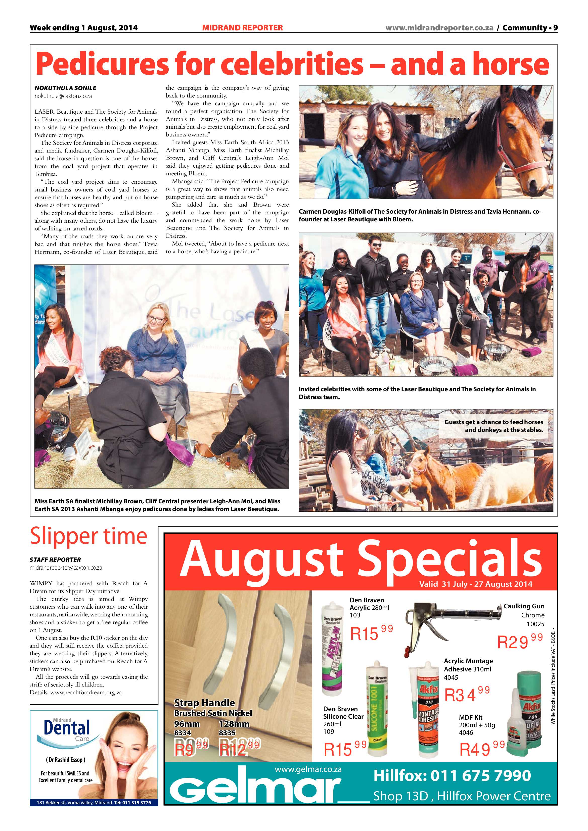 Midrand Reporter, 1 August 2014 page 9