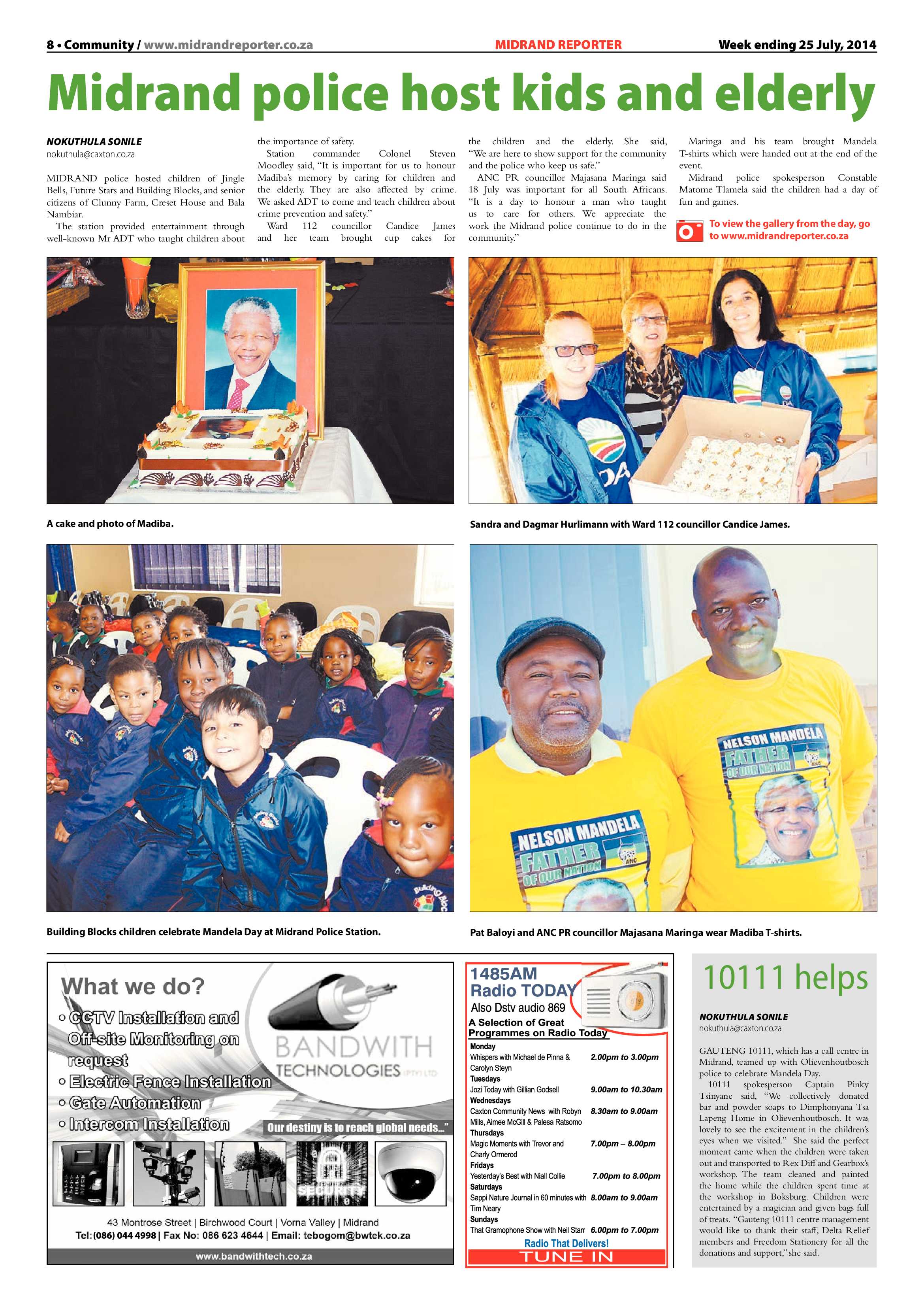 Midrand Reporter, 25 July 2014 page 10