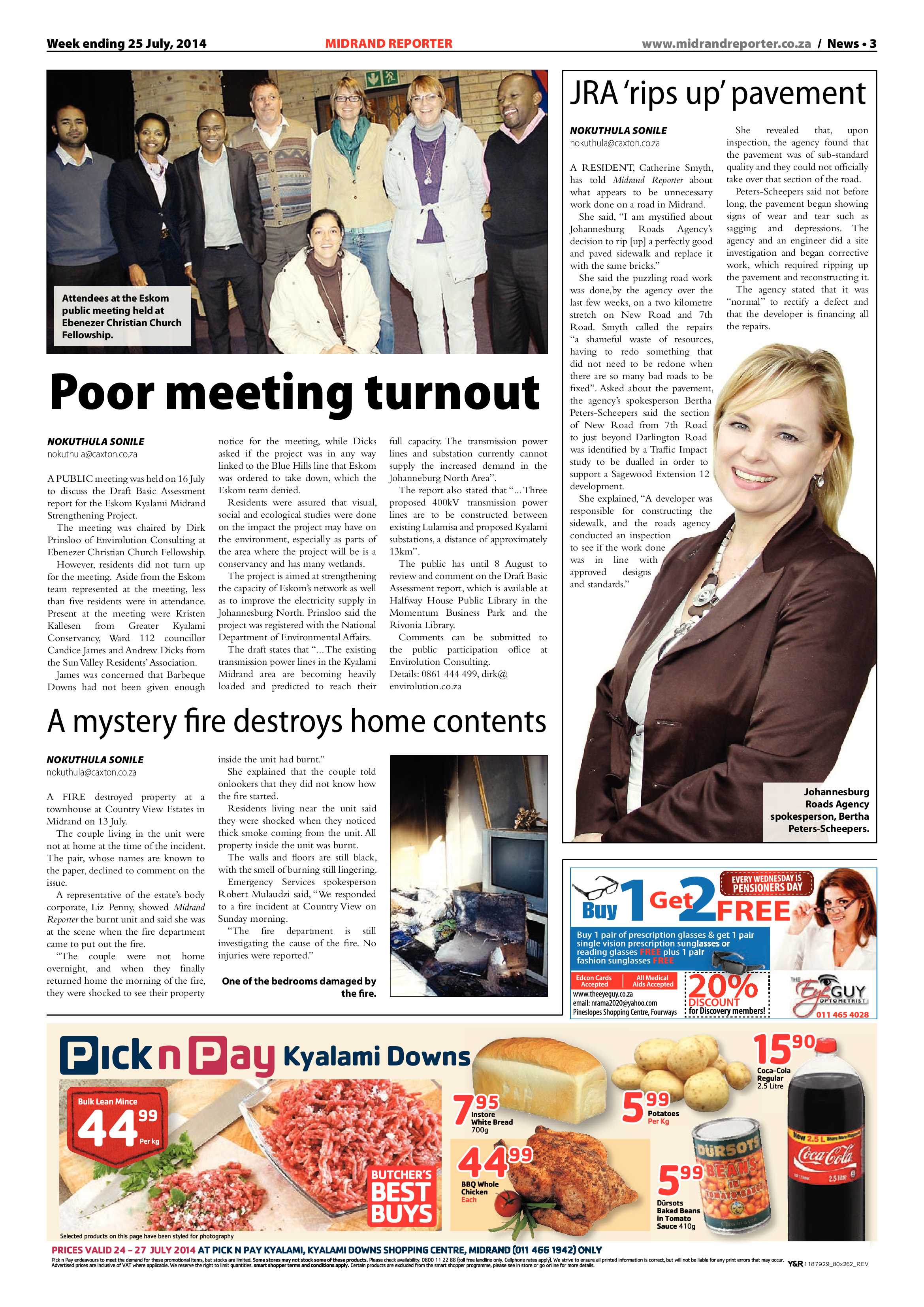 Midrand Reporter, 25 July 2014 page 5