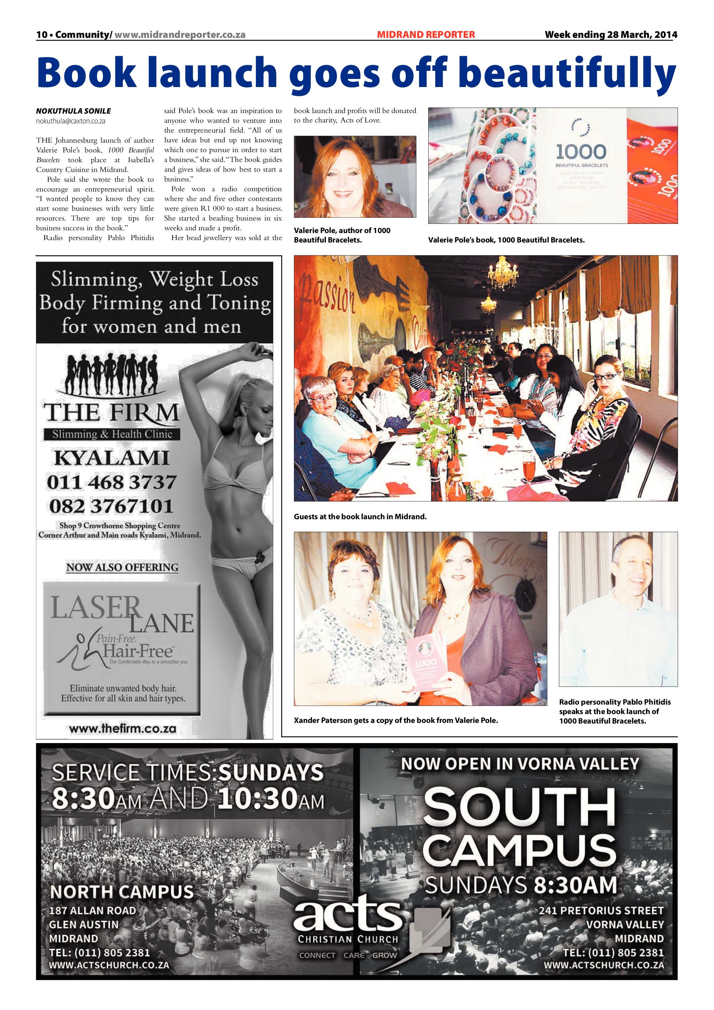 Midrand Reporter, 28 March 2014 page 10