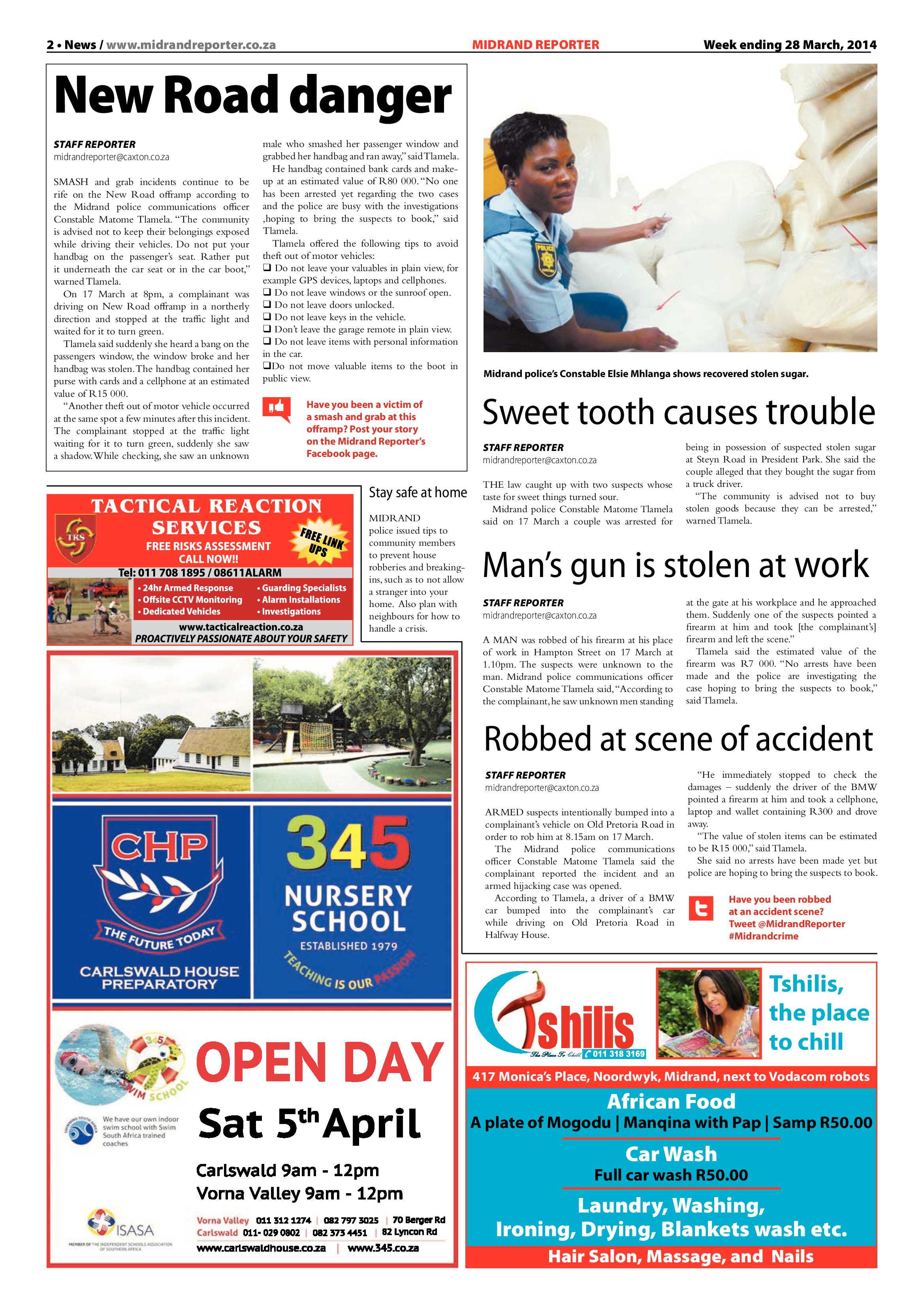 Midrand Reporter, 28 March 2014 page 2