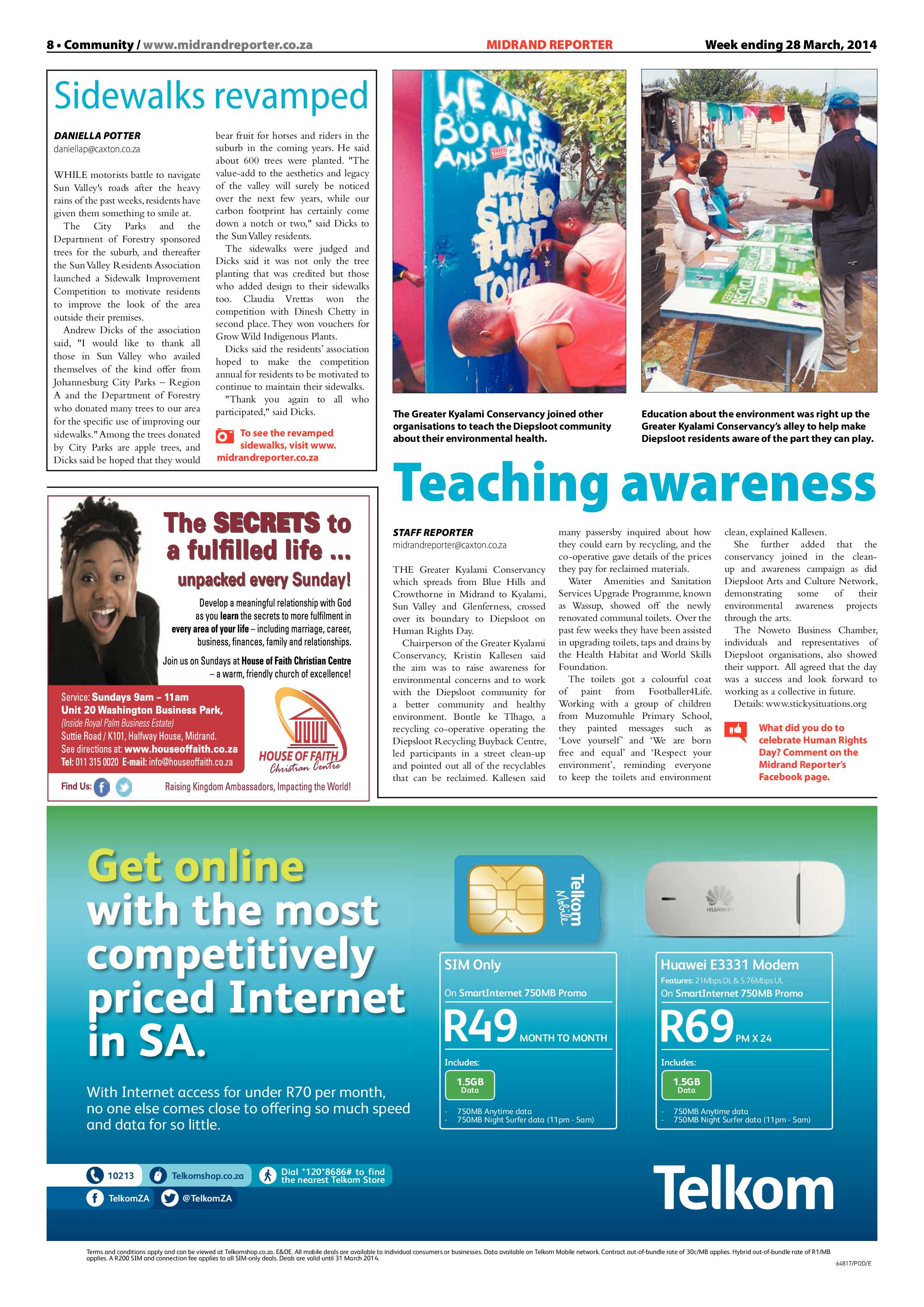 Midrand Reporter, 28 March 2014 page 8