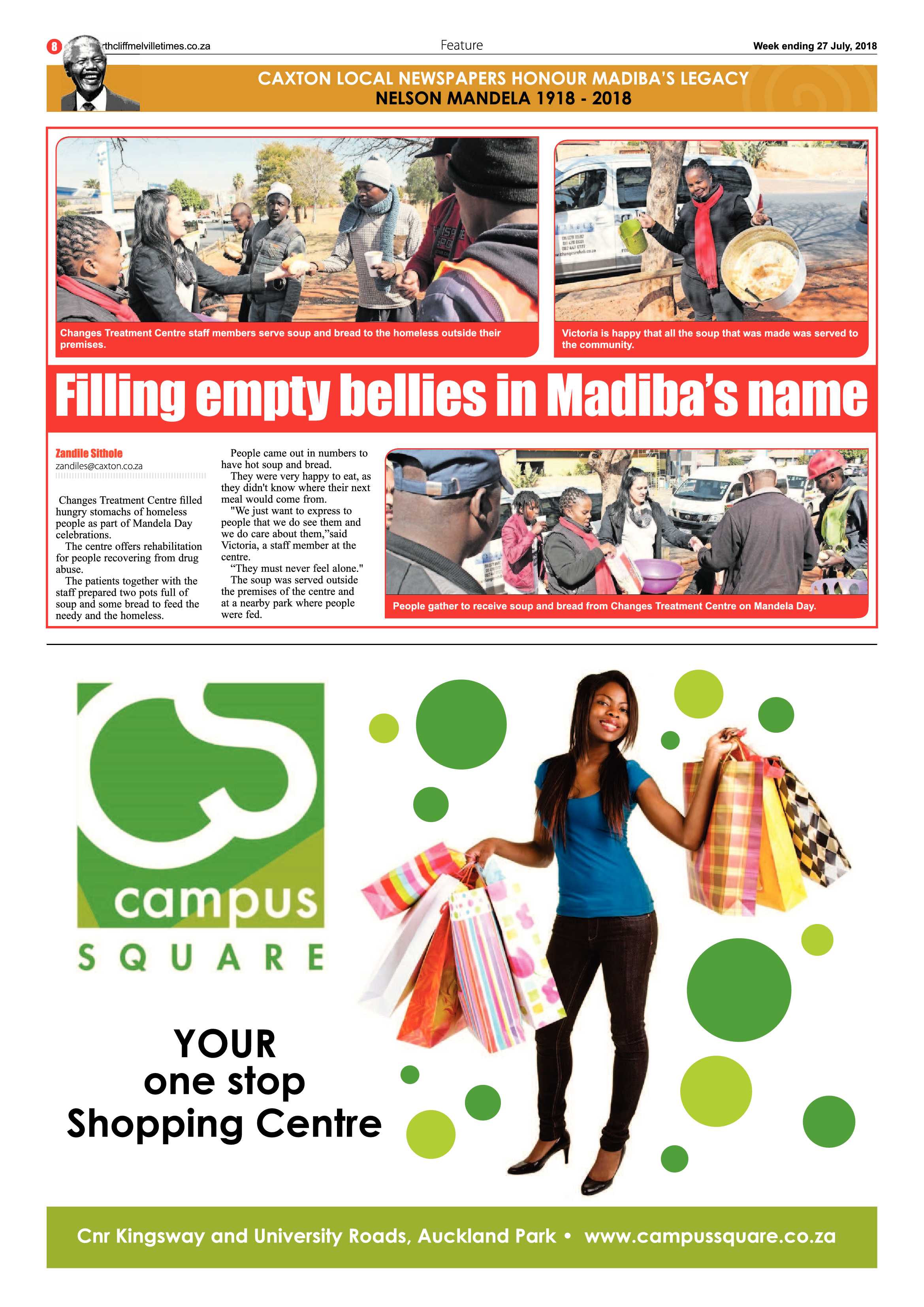 Northcliff Melville Times 27 July 2018 page 8