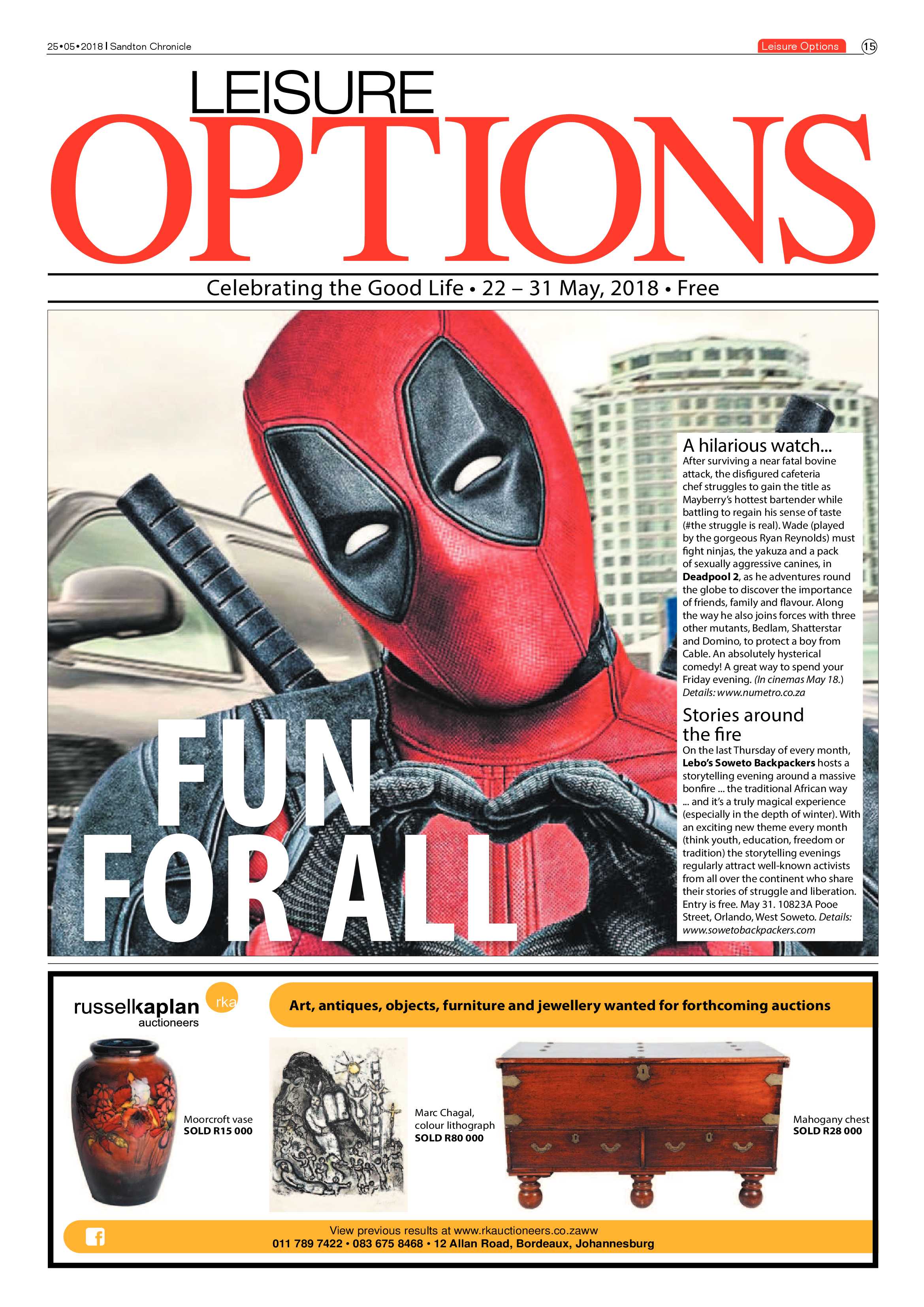 Sandton Chronicle 25 May 2018 page 15
