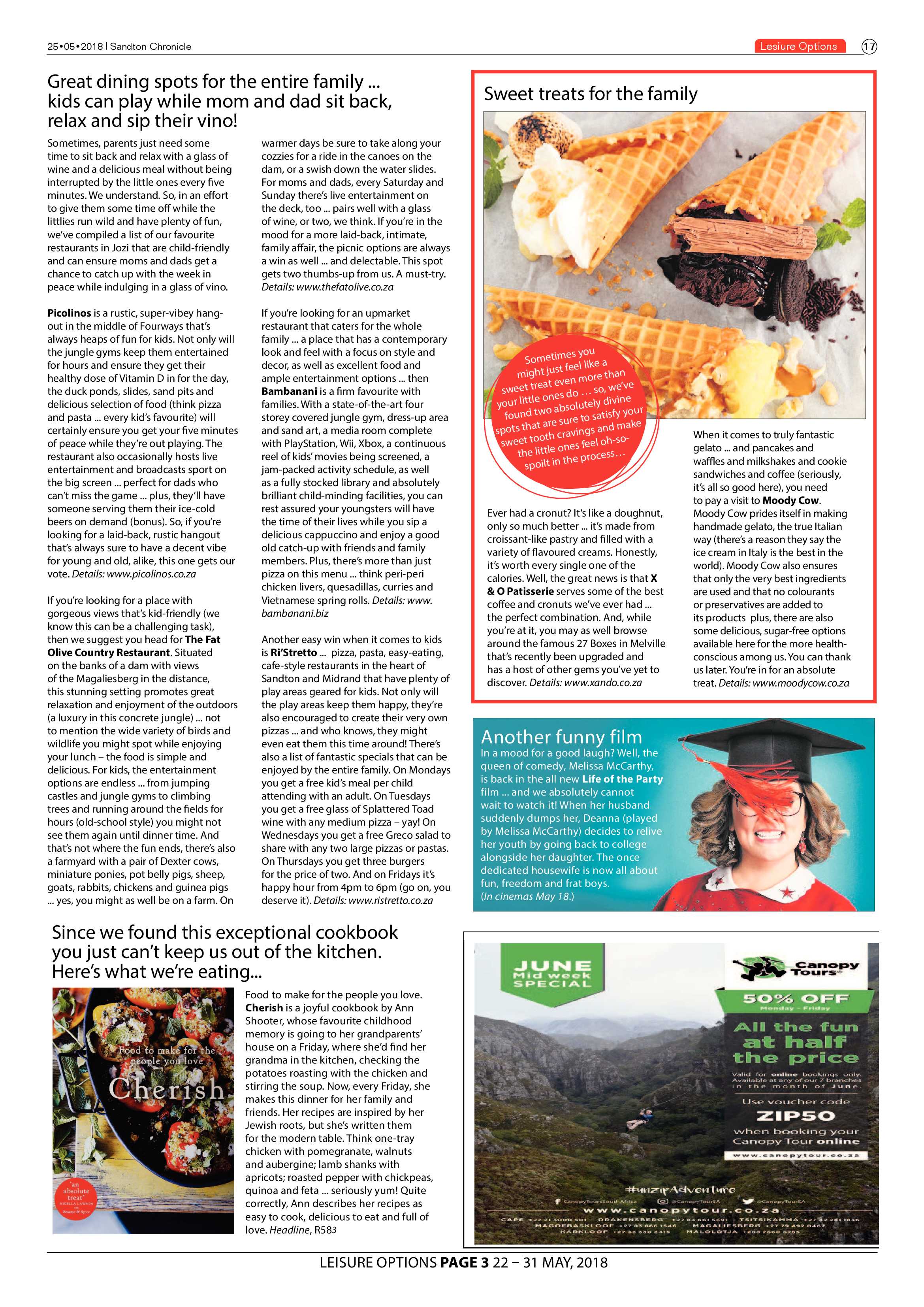 Sandton Chronicle 25 May 2018 page 17