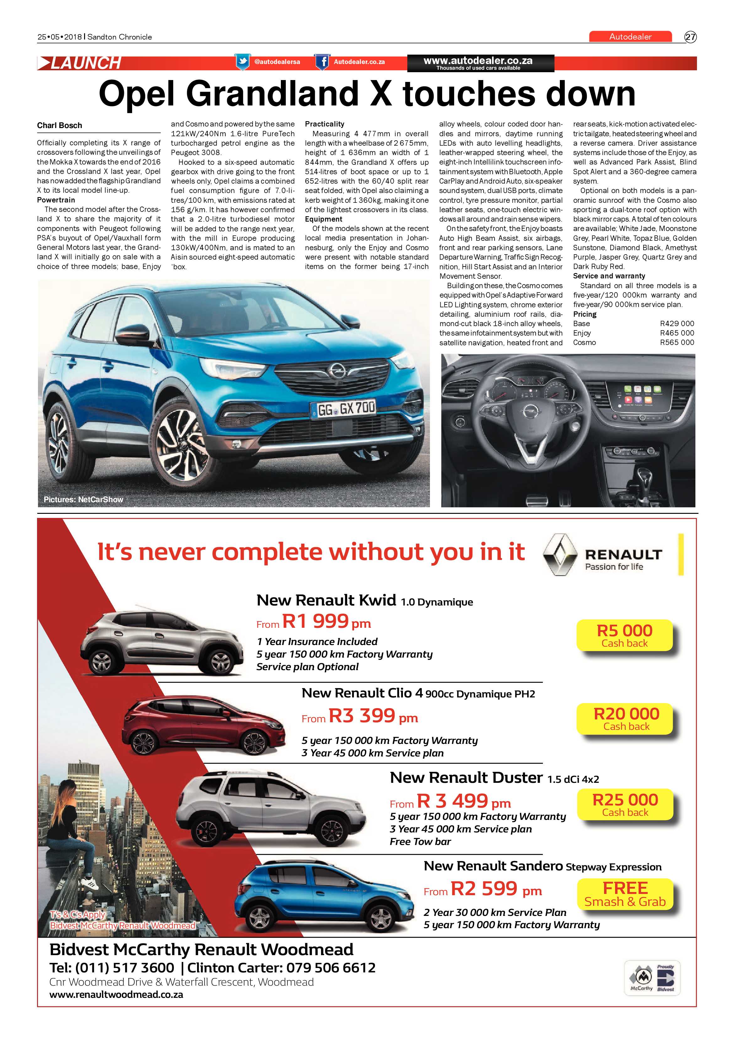 Sandton Chronicle 25 May 2018 page 27