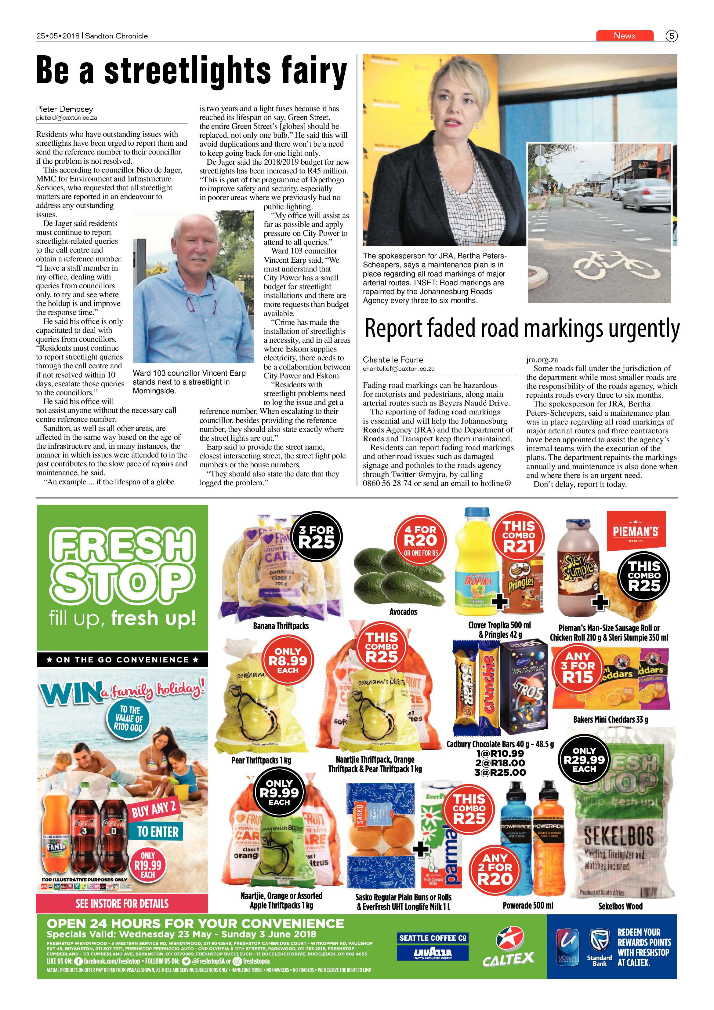 Sandton Chronicle 25 May 2018 page 5