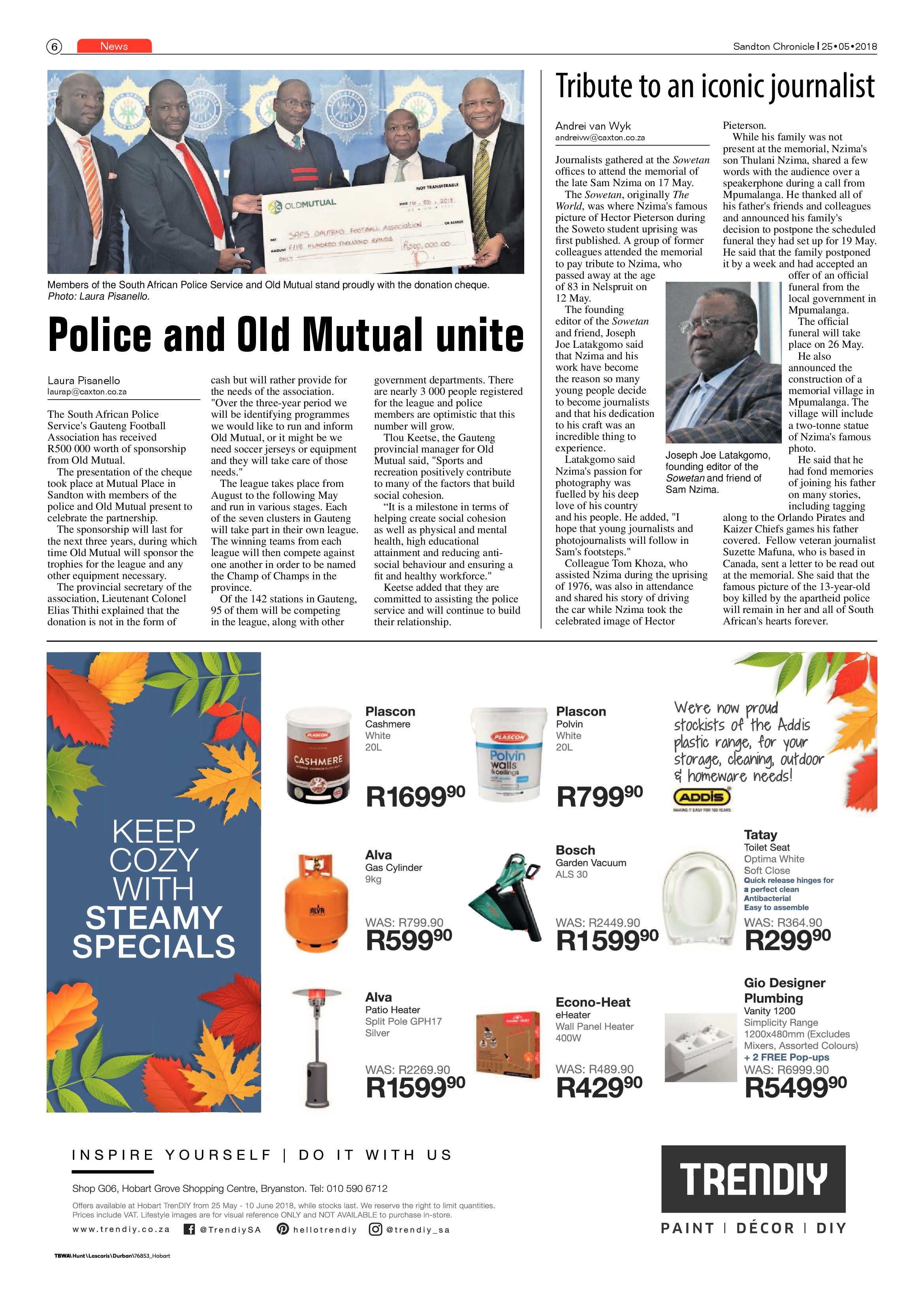 Sandton Chronicle 25 May 2018 page 6