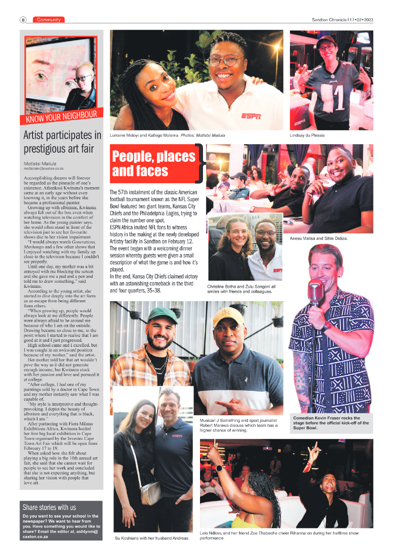 Sandton Chronicle 17 Feb 2023 page 8