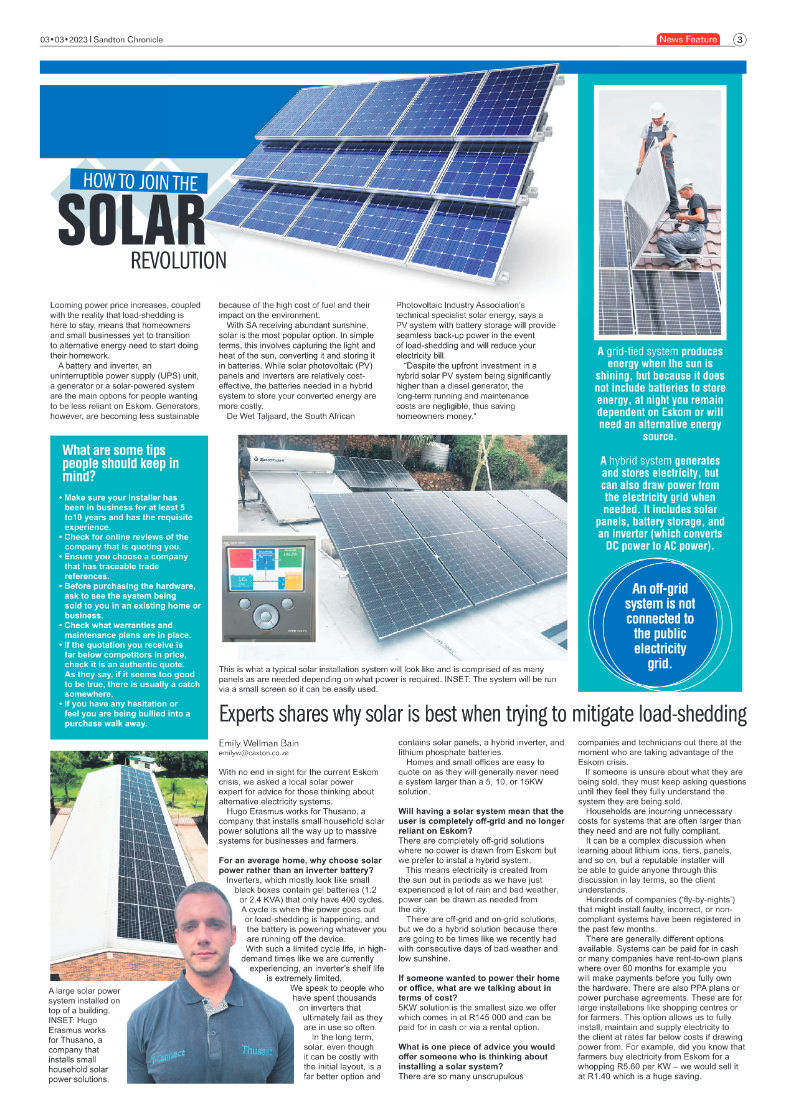 Sandton Chronicle 3 March 2023 page 3