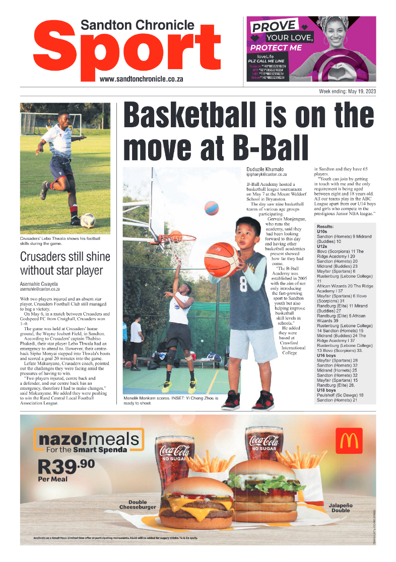 Sandton Chronicle 19 May 2023 page 12