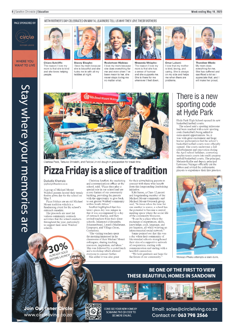 Sandton Chronicle 19 May 2023 page 8