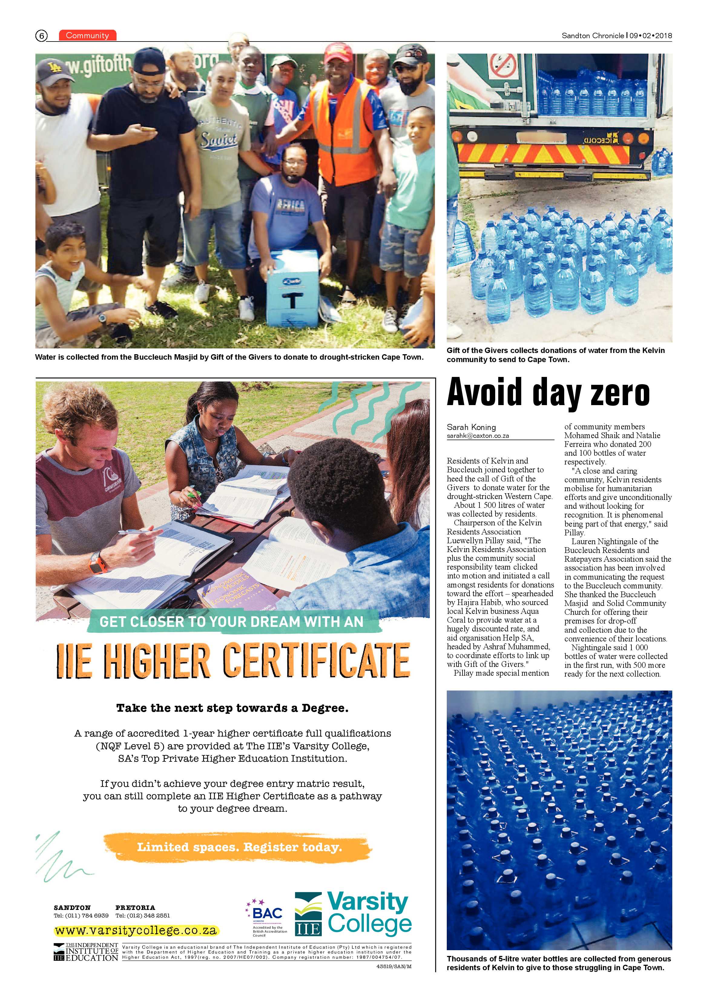 Sandton Chronicle -Feb 9, 2018 page 6