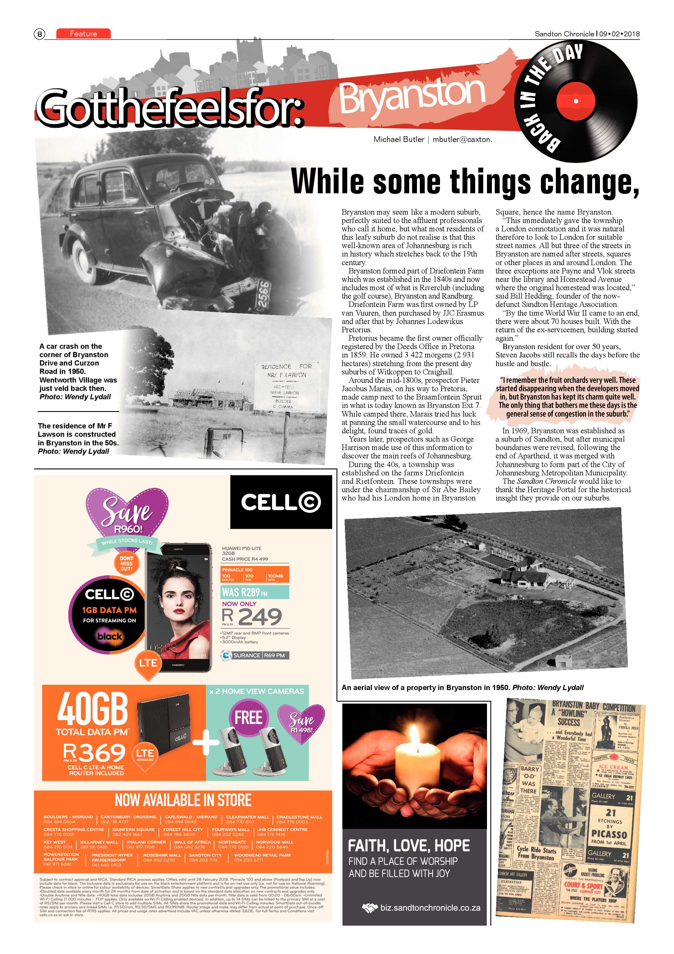 Sandton Chronicle -Feb 9, 2018 page 8