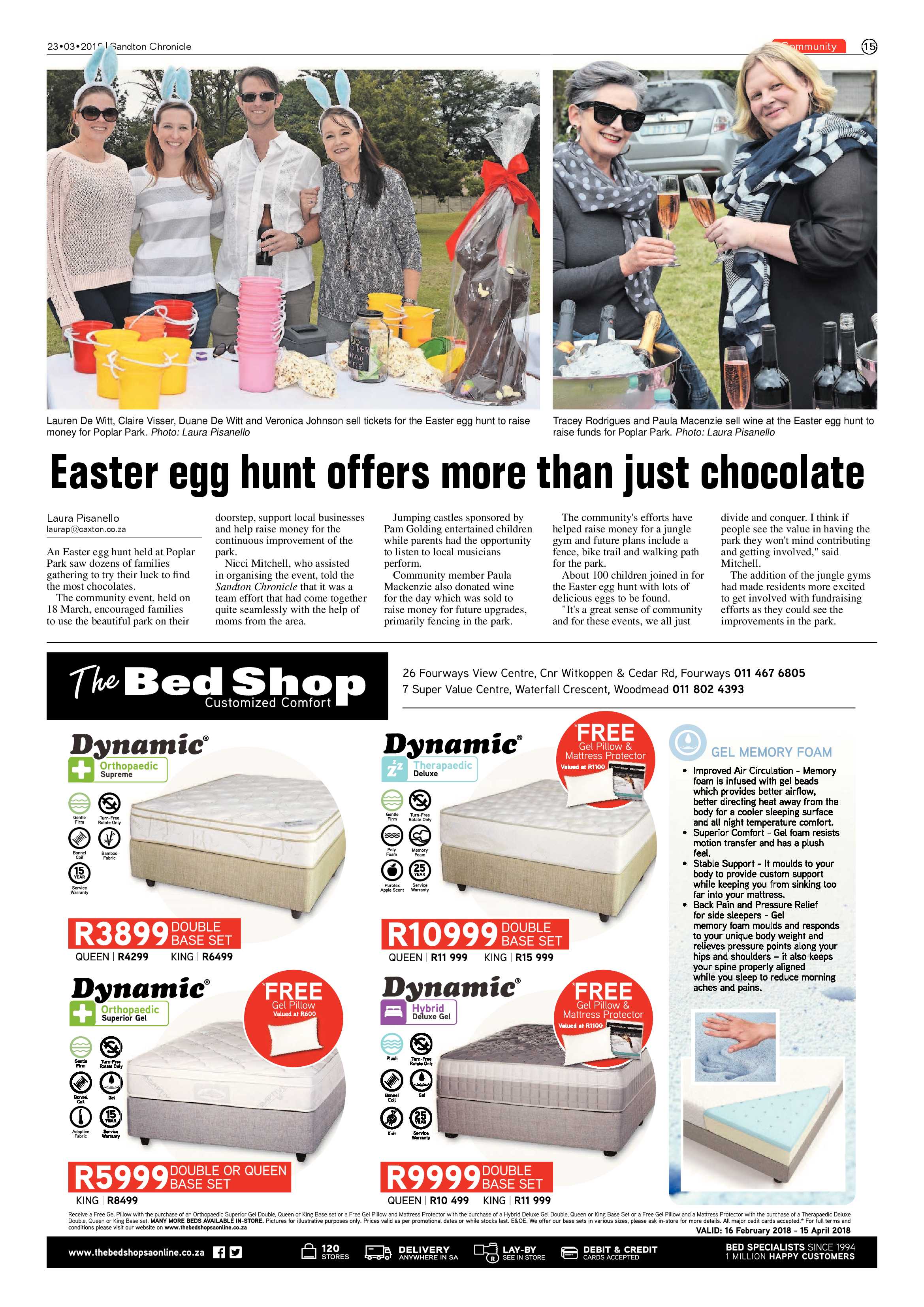 Sandton Chronicle 23 March 2018 page 15