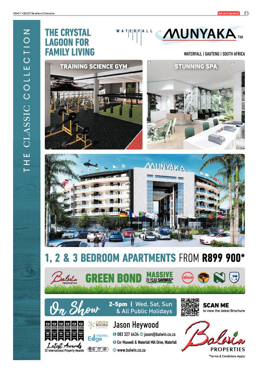Sandton Chronicle 8 July 2022 page 11