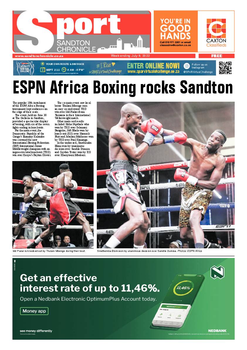 Sandton Chronicle 8 July 2022 page 12