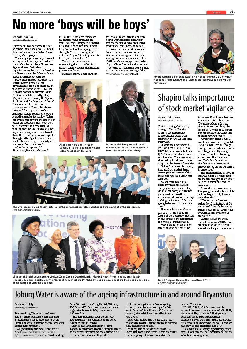 Sandton Chronicle 8 July 2022 page 3