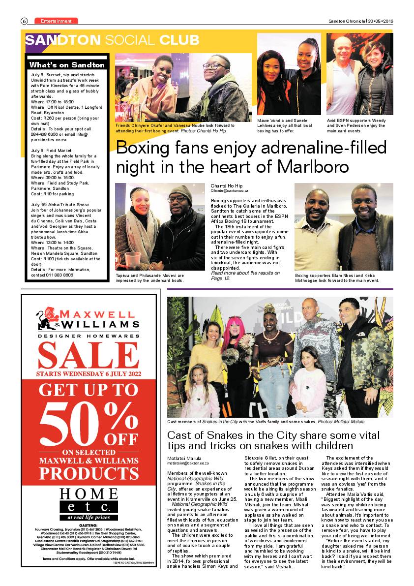 Sandton Chronicle 8 July 2022 page 6