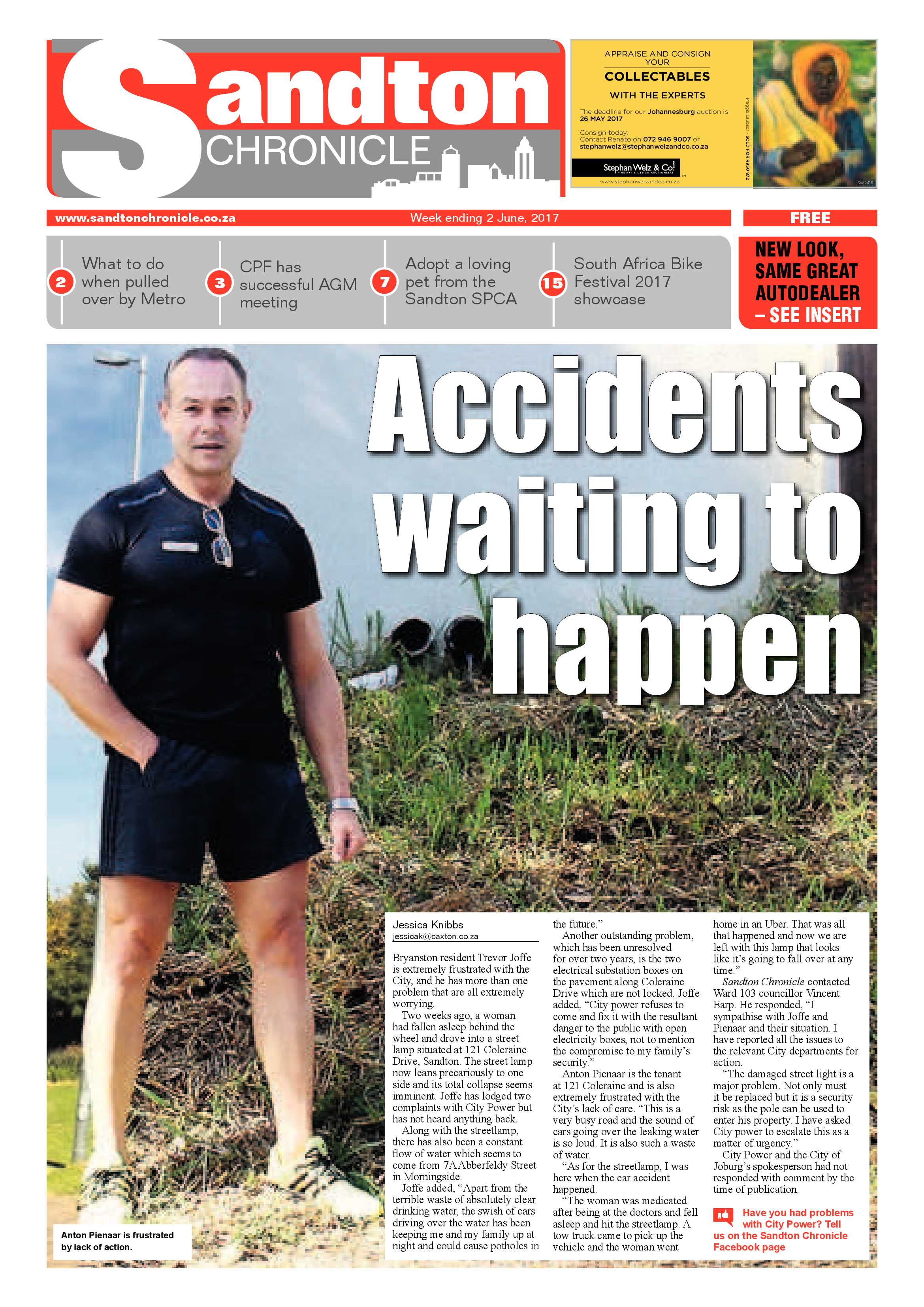 Sandton Chronicle – 23 June 2017 page 1