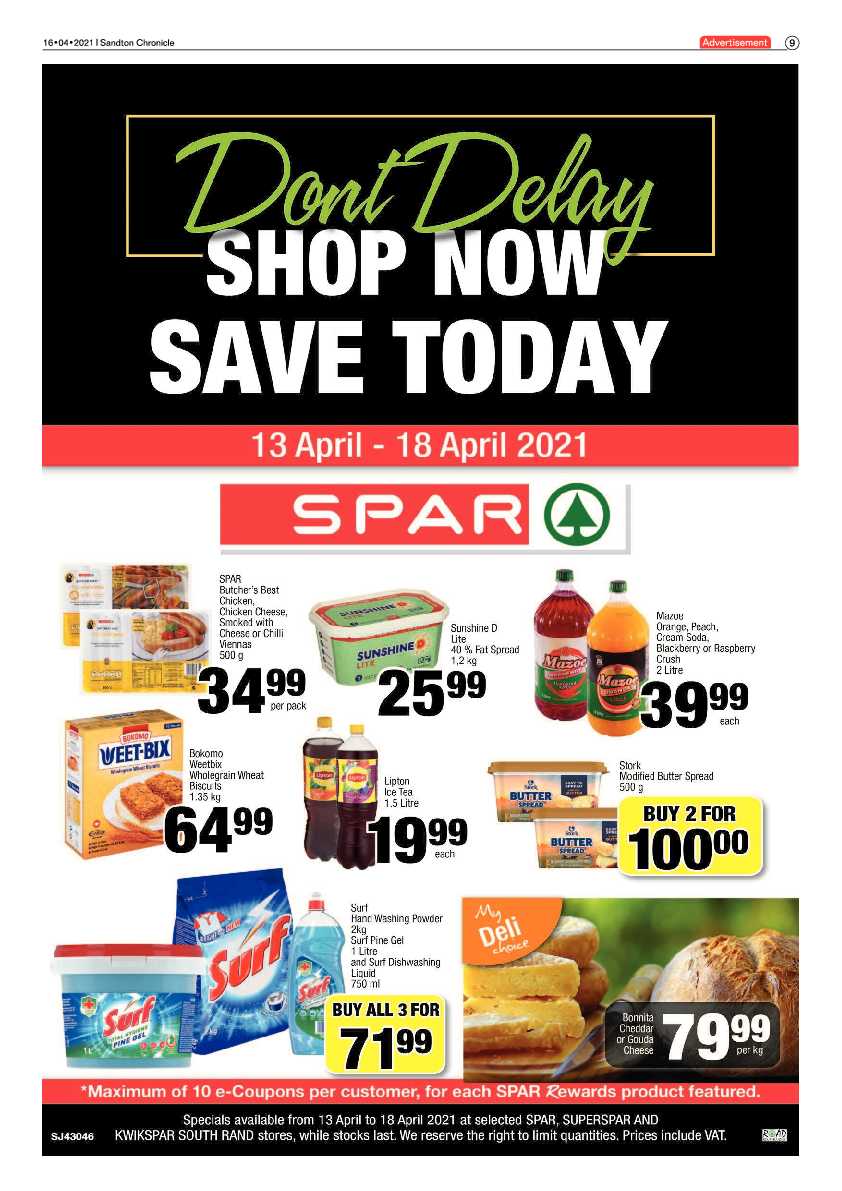 Sandton Chronicle16 April 2021 page 9