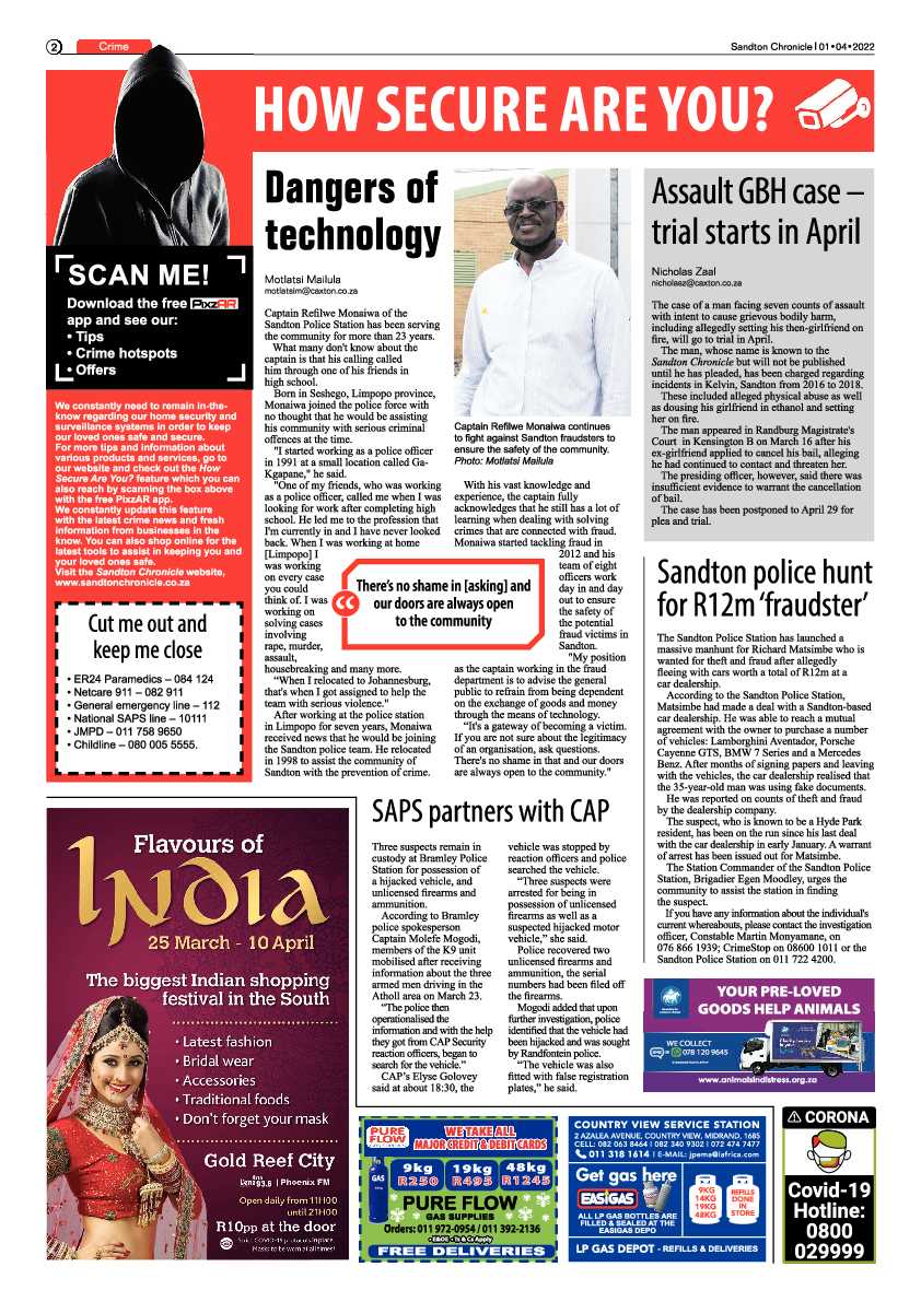 Sandton Chronicle 01 April 2022 page 2