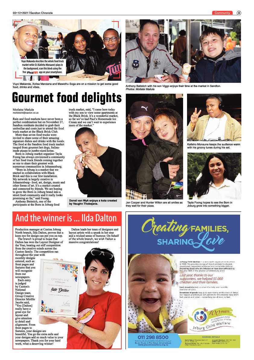 Sandton Chronicle 03 December 2021 page 9