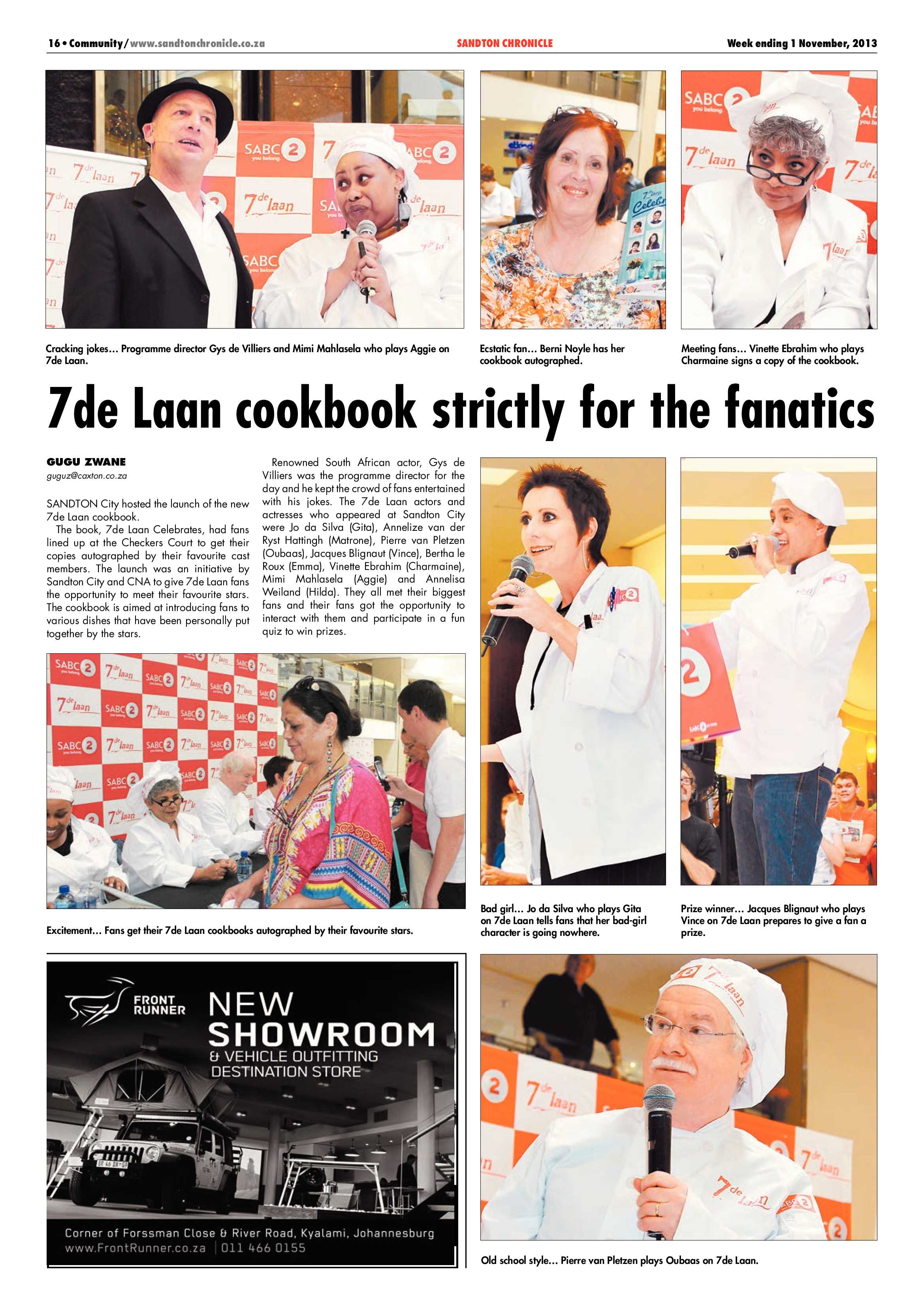 Sandton Chronicle 01 November 2013 page 16