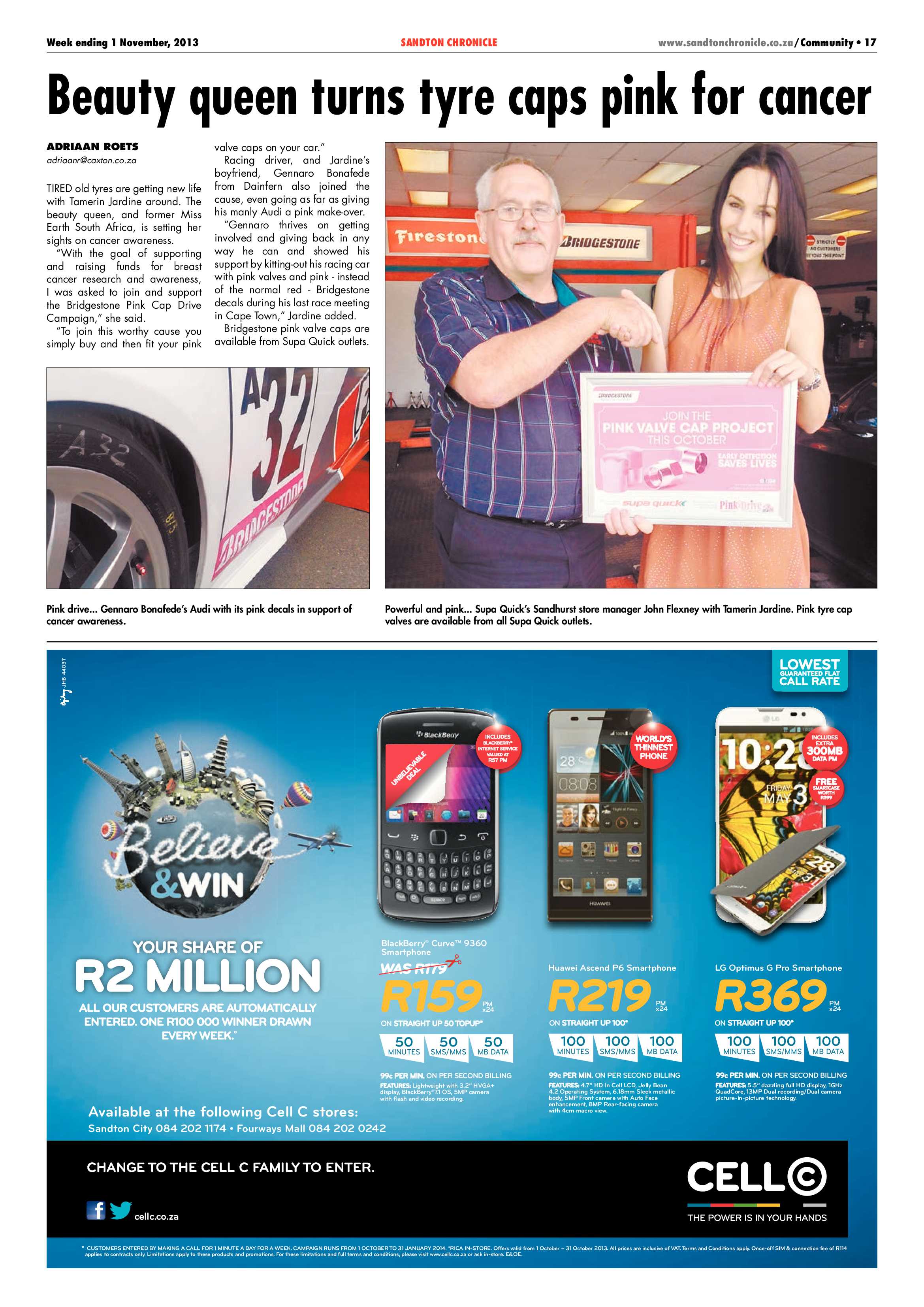 Sandton Chronicle 01 November 2013 page 17