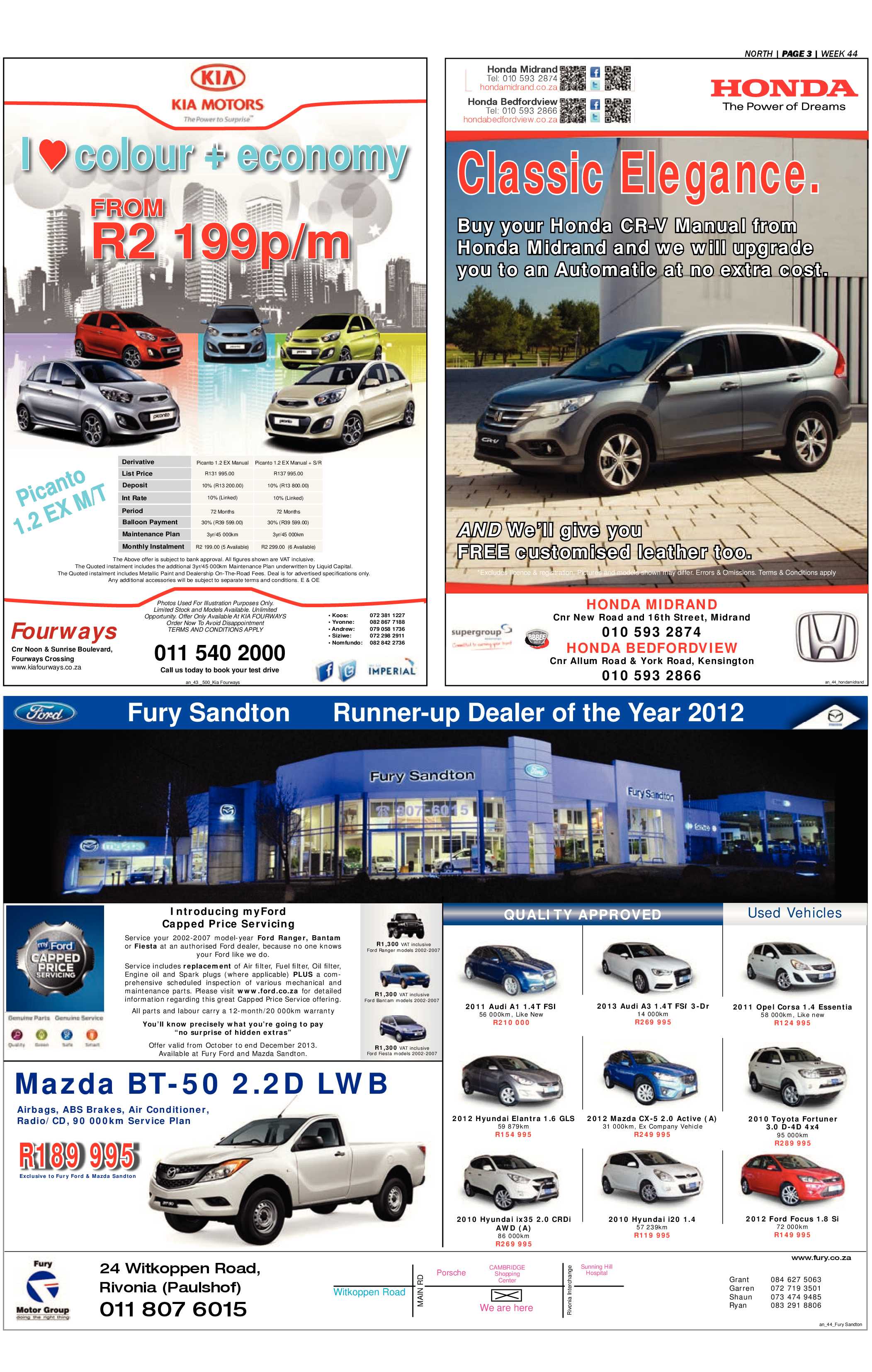 Sandton Chronicle 01 November 2013 page 23