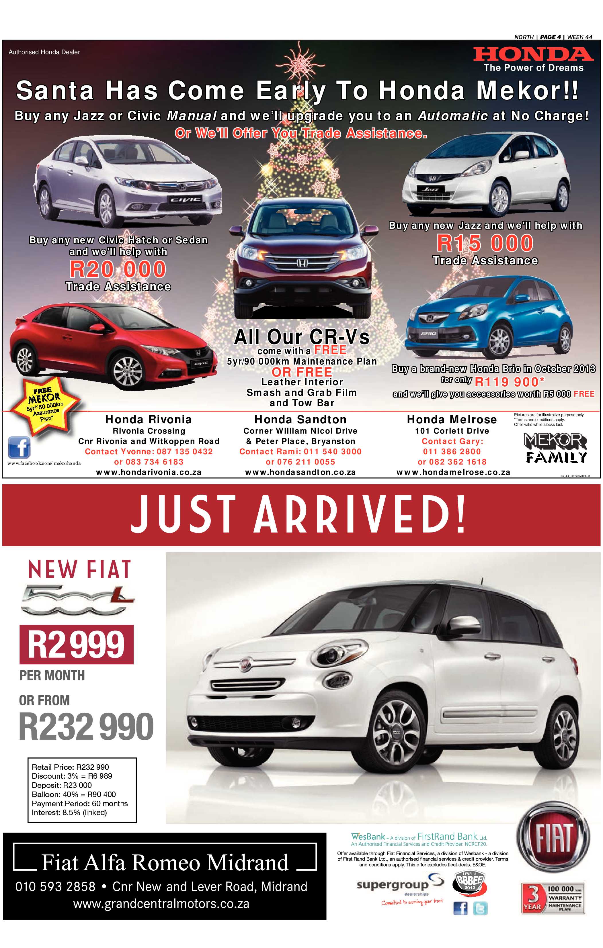 Sandton Chronicle 01 November 2013 page 24