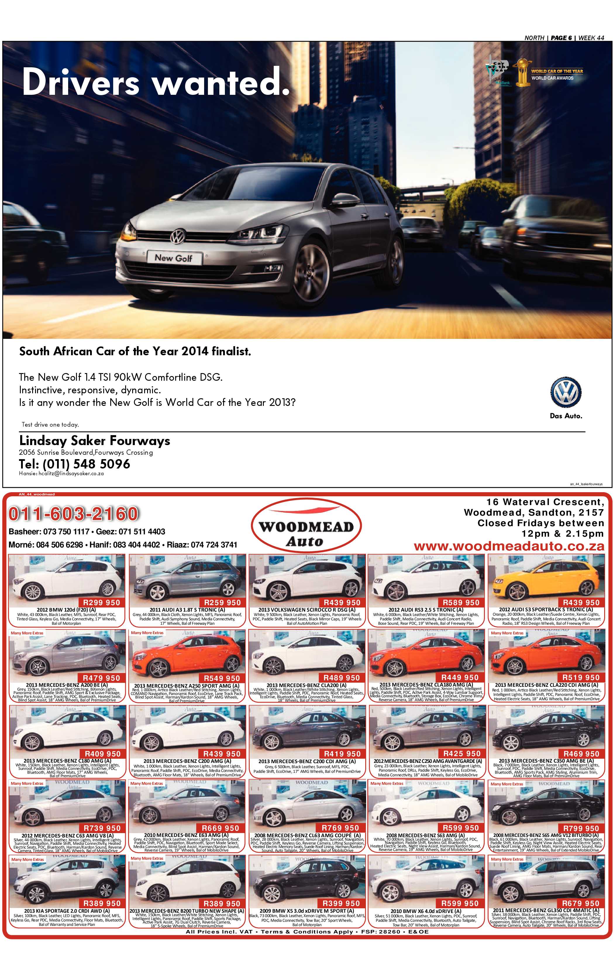 Sandton Chronicle 01 November 2013 page 26