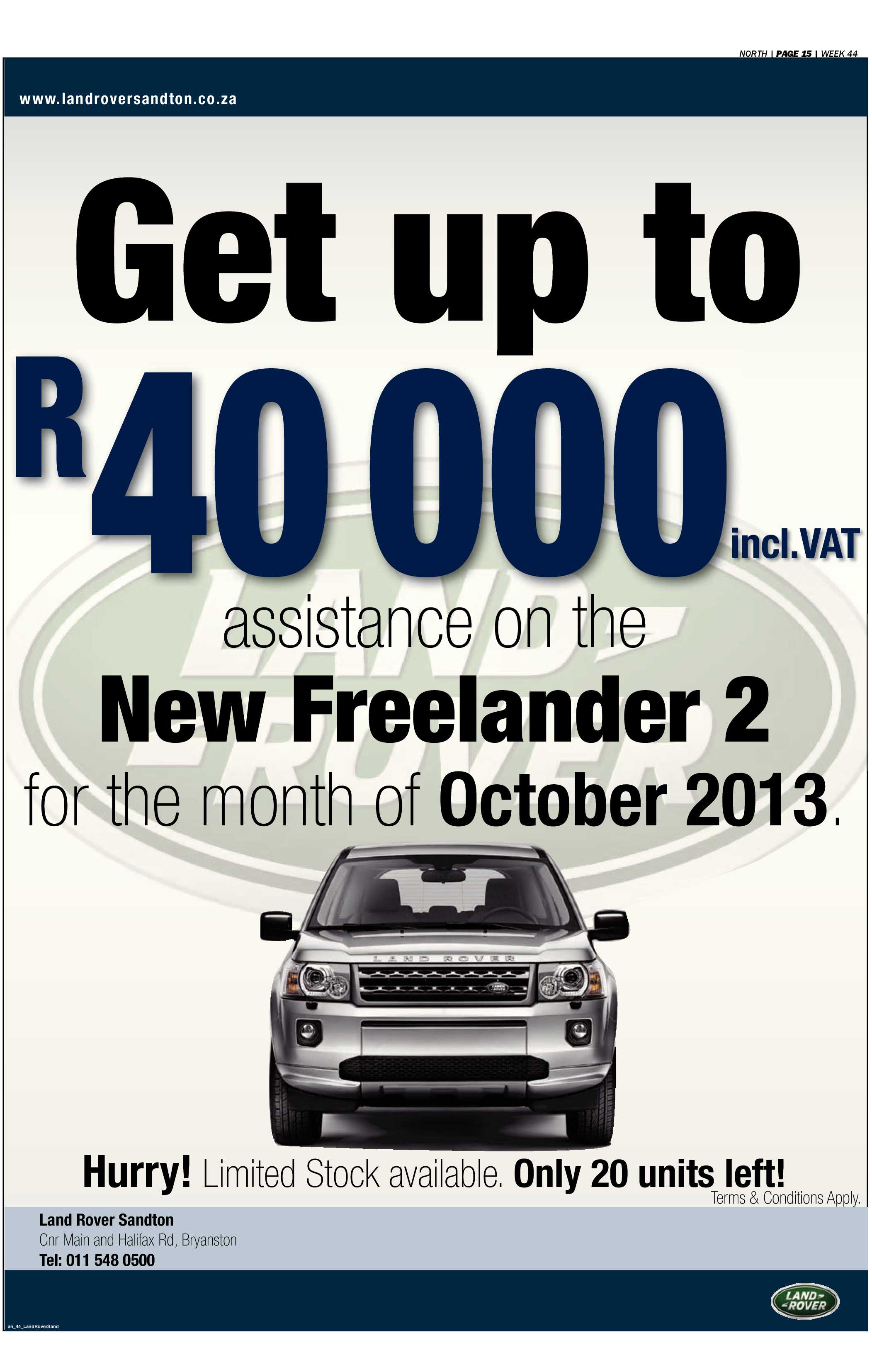 Sandton Chronicle 01 November 2013 page 35