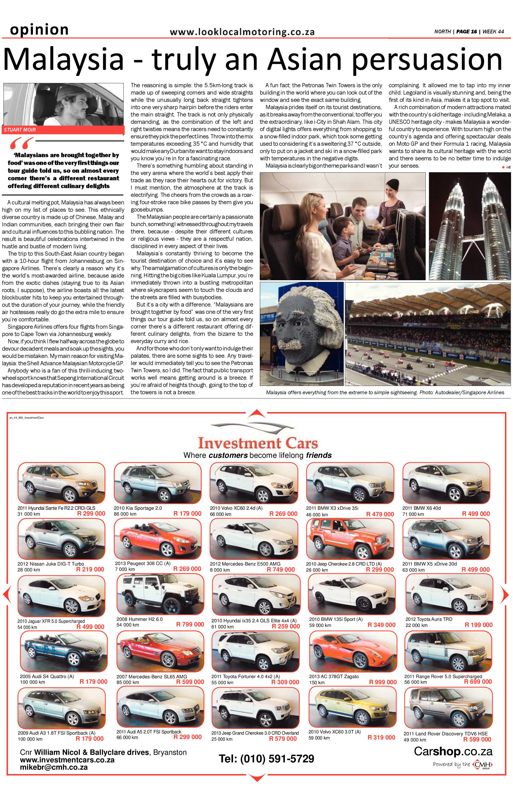 Sandton Chronicle 01 November 2013 page 36