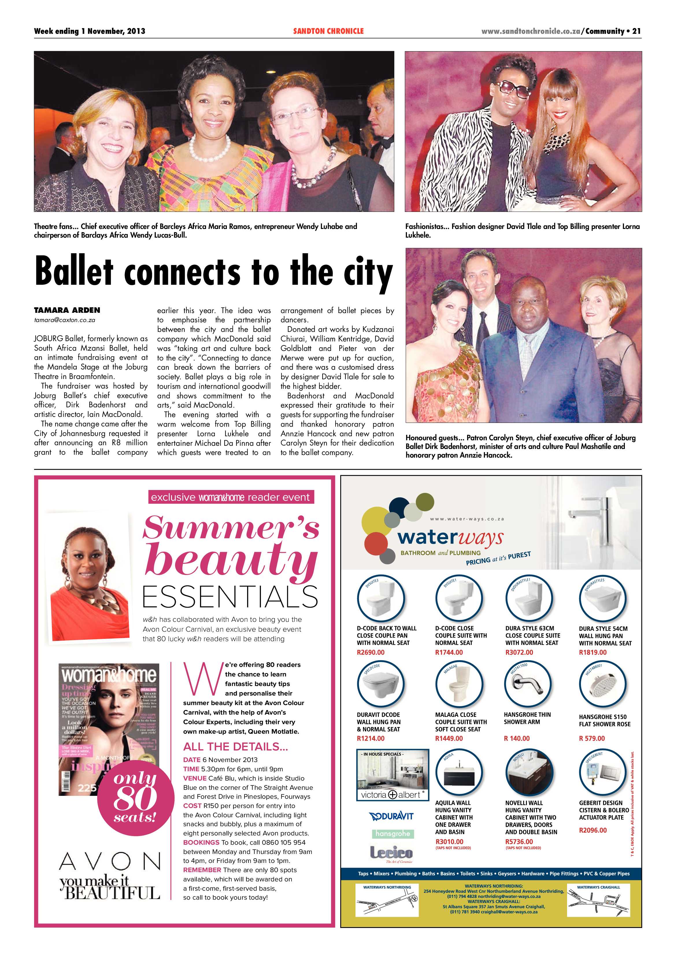 Sandton Chronicle 01 November 2013 page 37