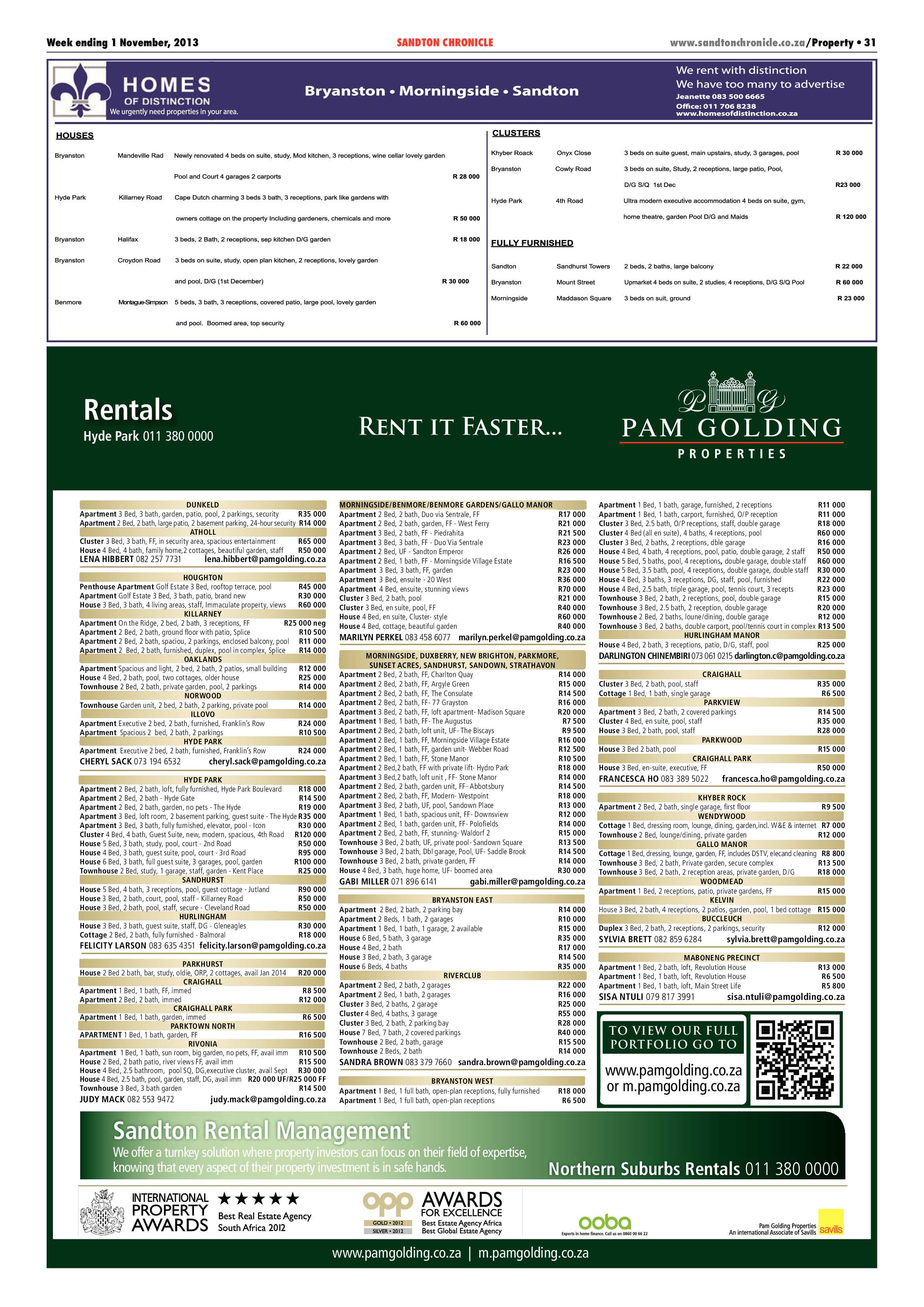 Sandton Chronicle 01 November 2013 page 47